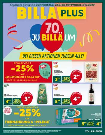Volantino Billa Plus - 28/9/2023 - 4/10/2023.