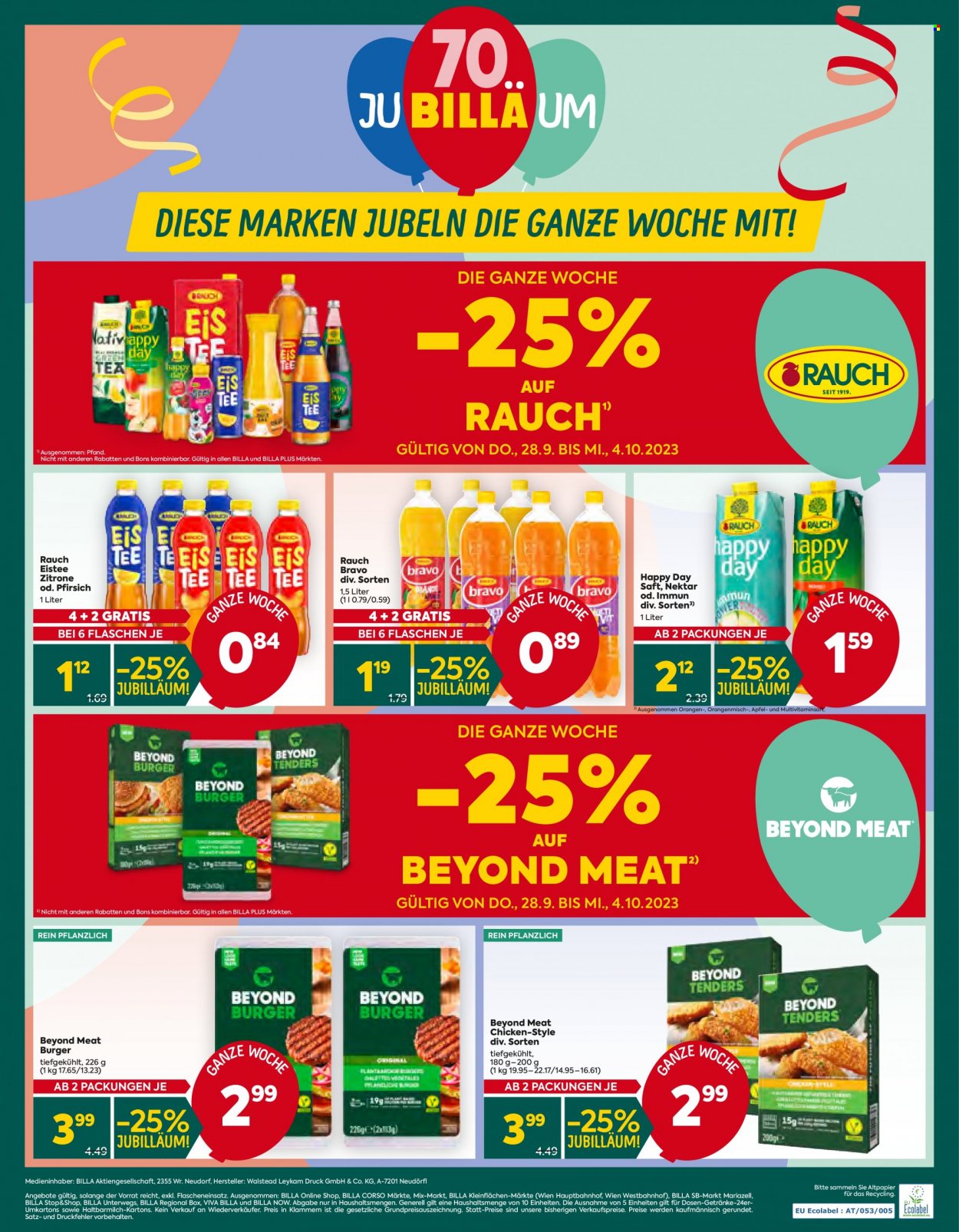 Angebote Billa Plus - 28.9.2023 - 4.10.2023. Seite 12
