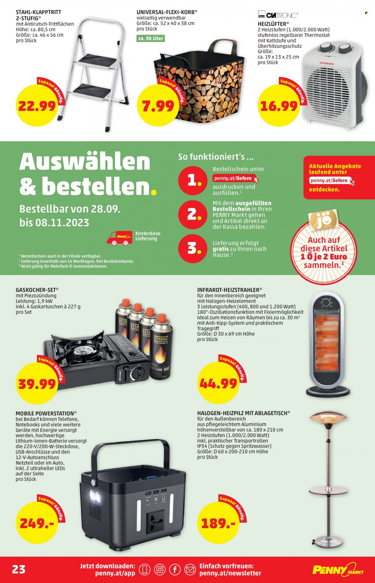 Angebote Penny - 28.9.2023 - 4.10.2023. Seite 23