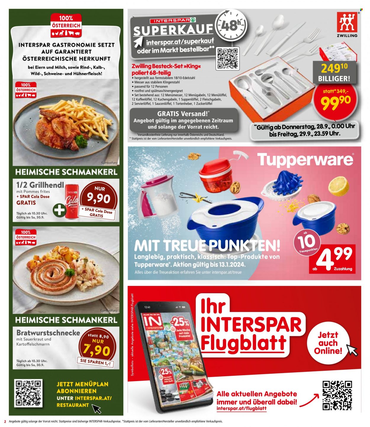 Angebote INTERSPAR - 28.9.2023 - 11.10.2023. Seite 2