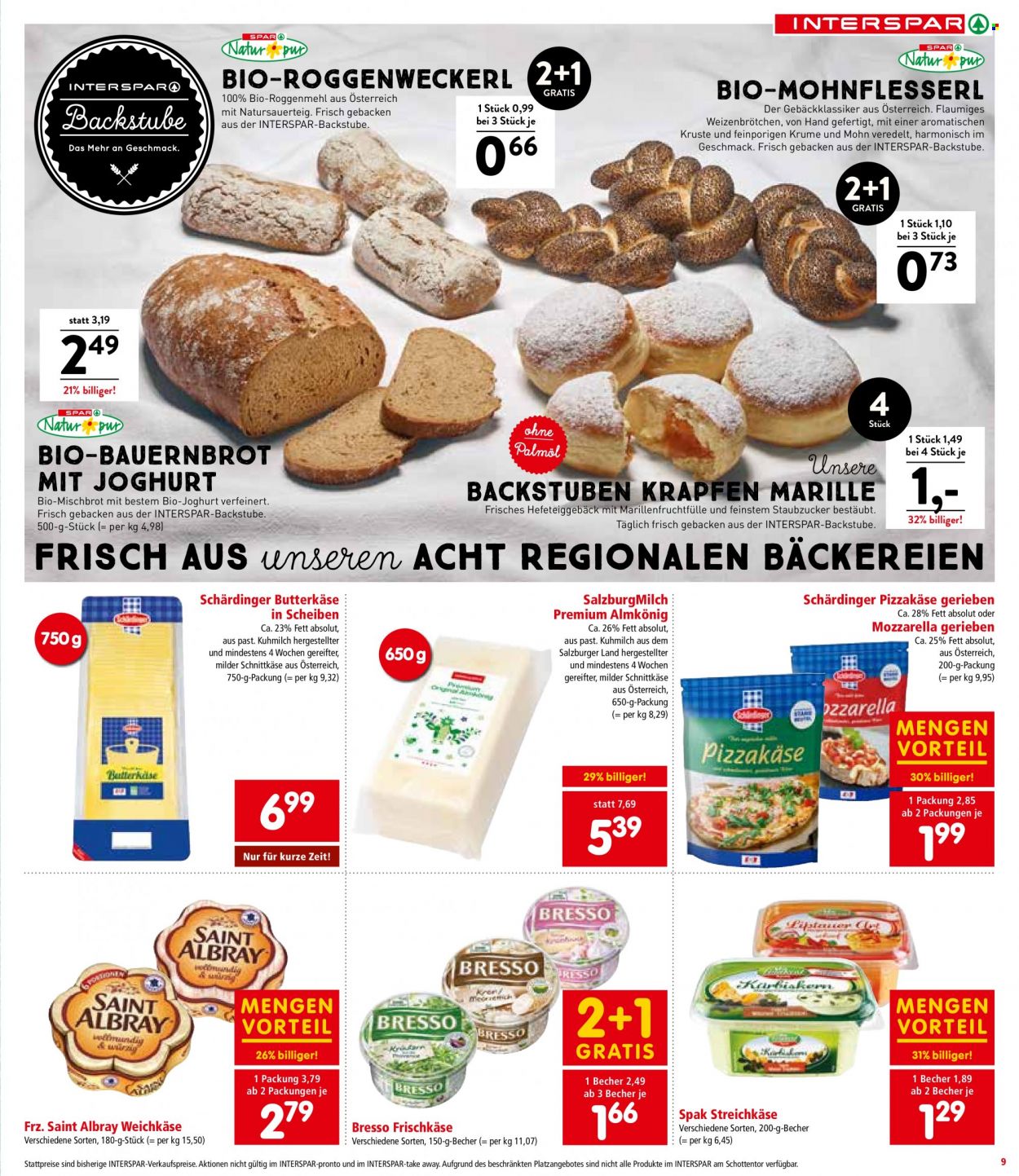 Angebote INTERSPAR - 28.9.2023 - 11.10.2023. Seite 9