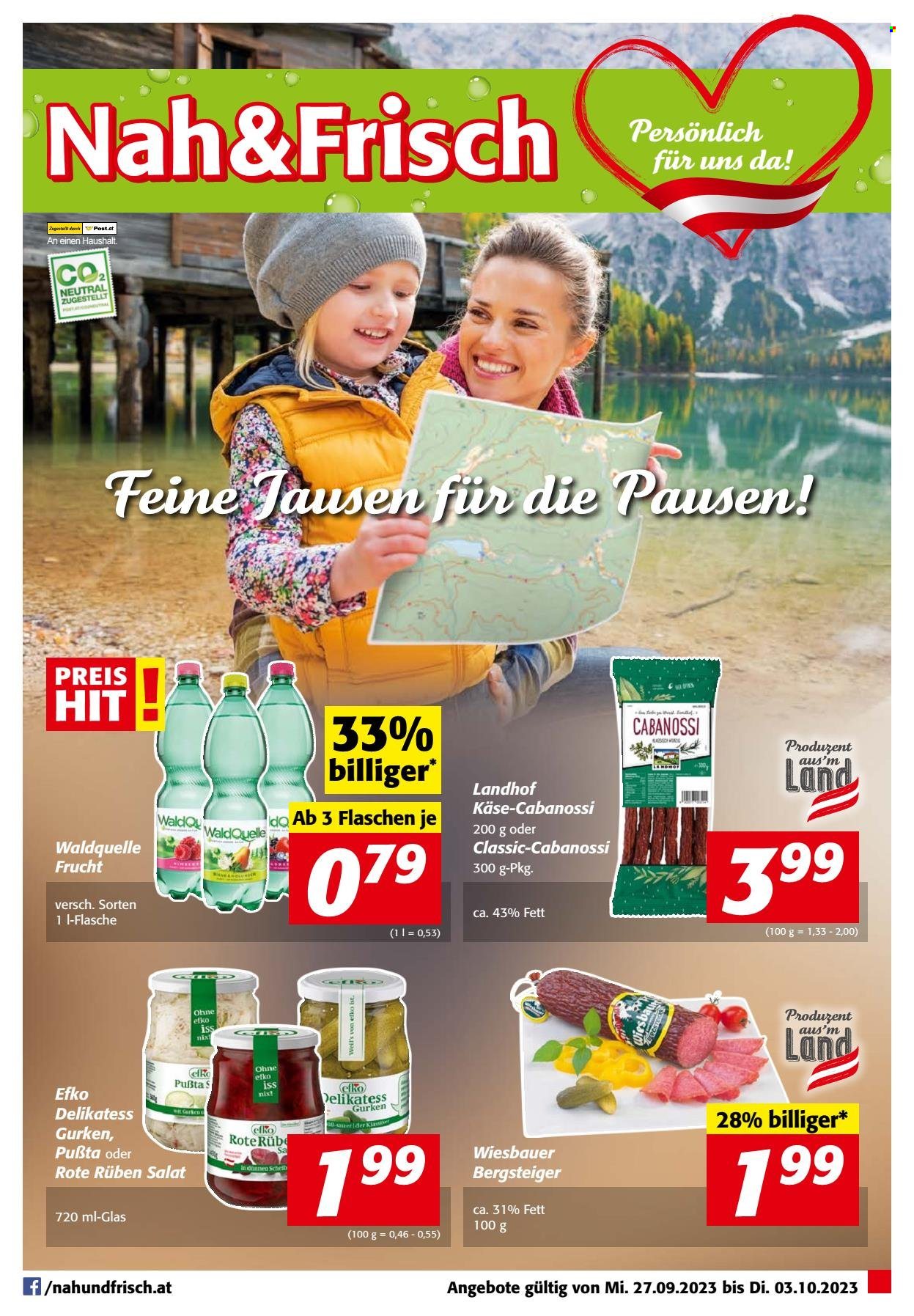 Angebote KASTNER - 27.9.2023 - 3.10.2023. Seite 1