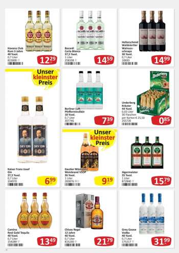 thumbnail - Underberg Kräuter 44 % vol . 0,02 Liter 30 Flaschen per Karton € 25,50 255720