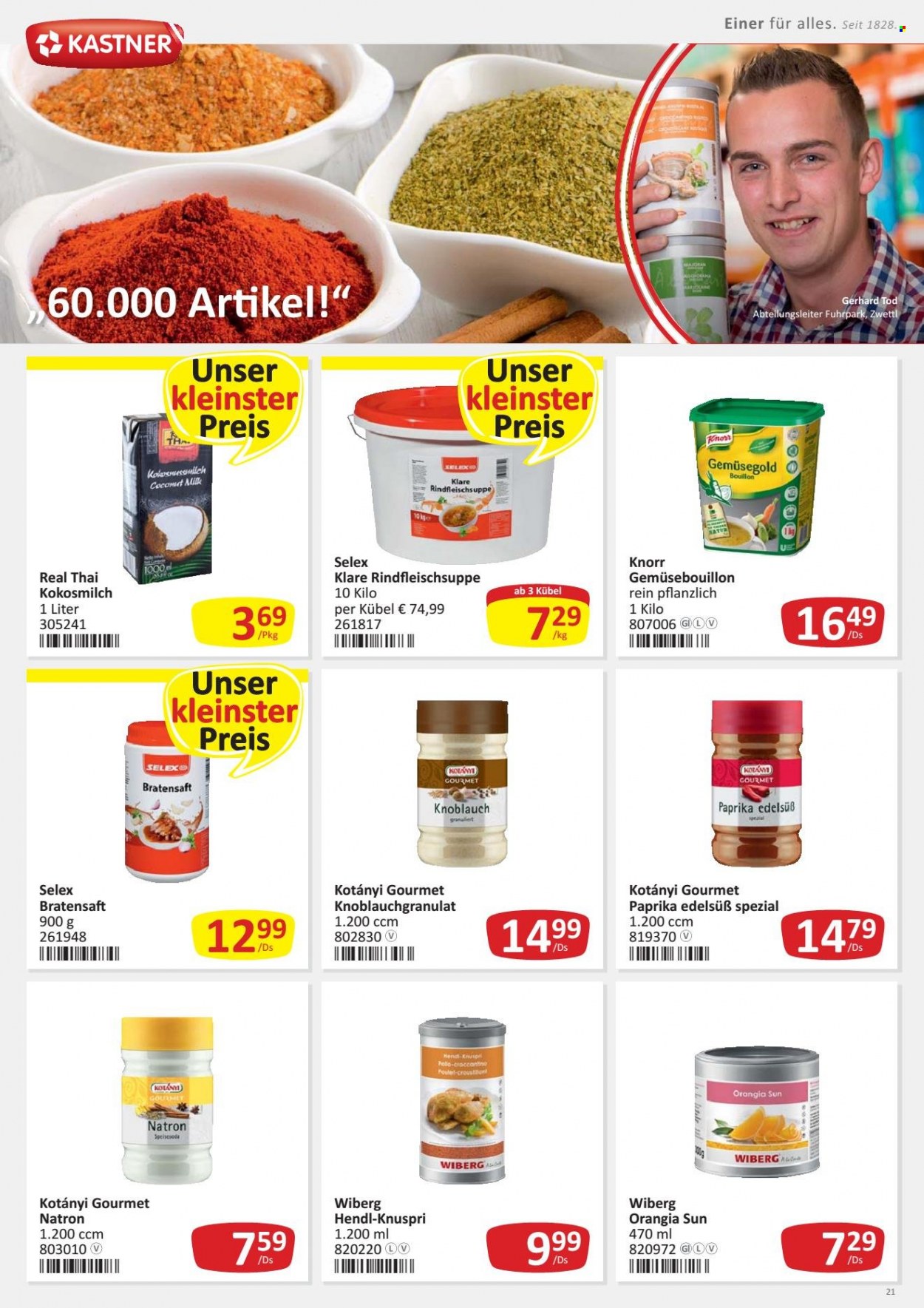 Angebote KASTNER - 25.9.2023 - 7.10.2023. Seite 21