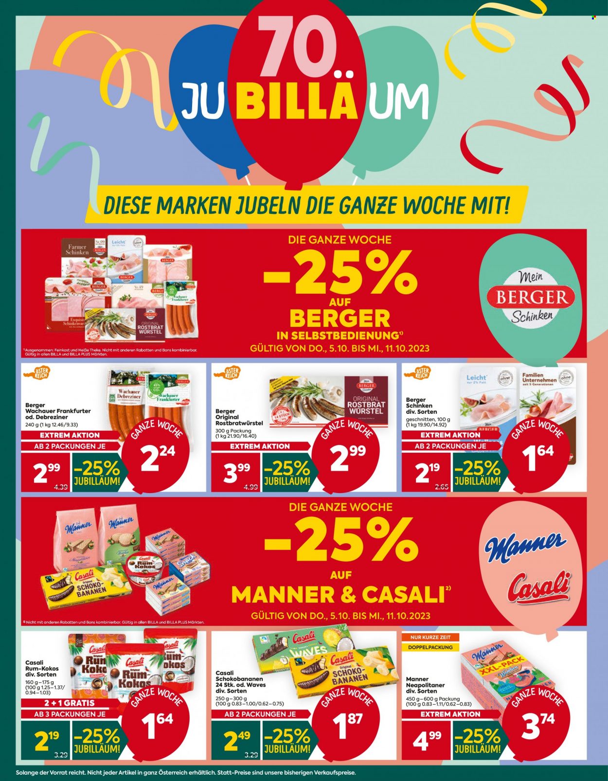 Angebote Billa Plus - 5.10.2023 - 11.10.2023. Seite 2