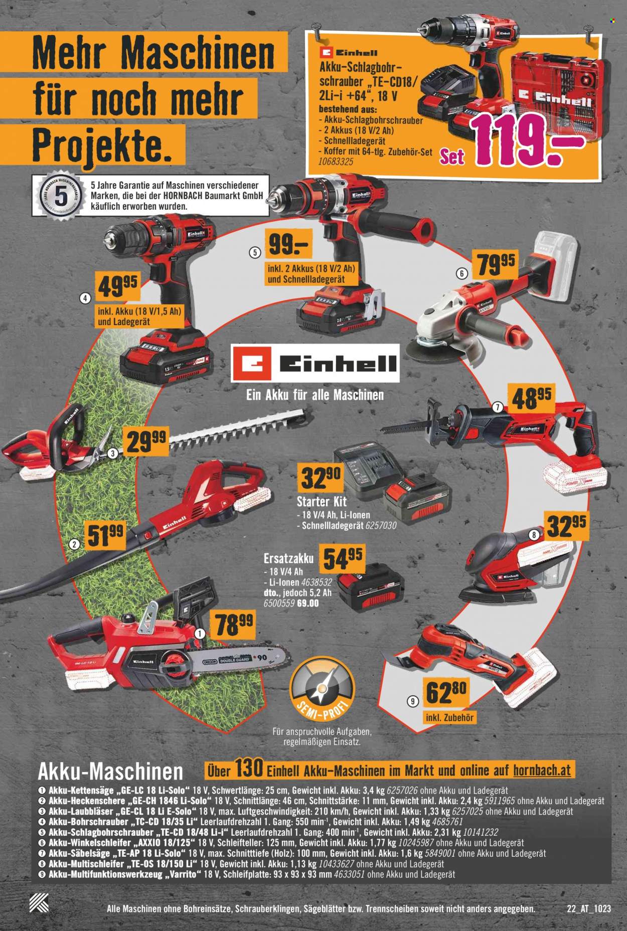 Angebote Hornbach - 3.10.2023 - 16.10.2023. Seite 22
