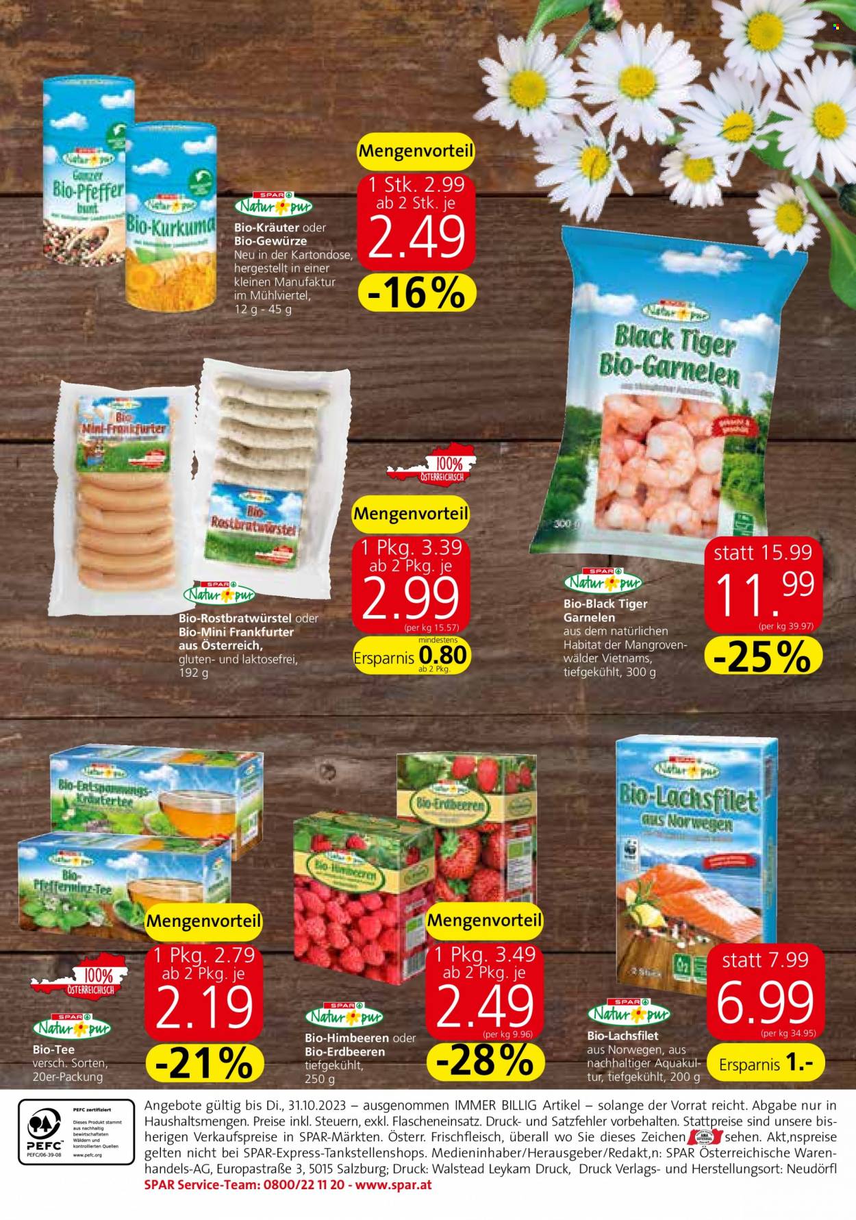 Angebote SPAR - 5.10.2023 - 31.10.2023. Seite 4