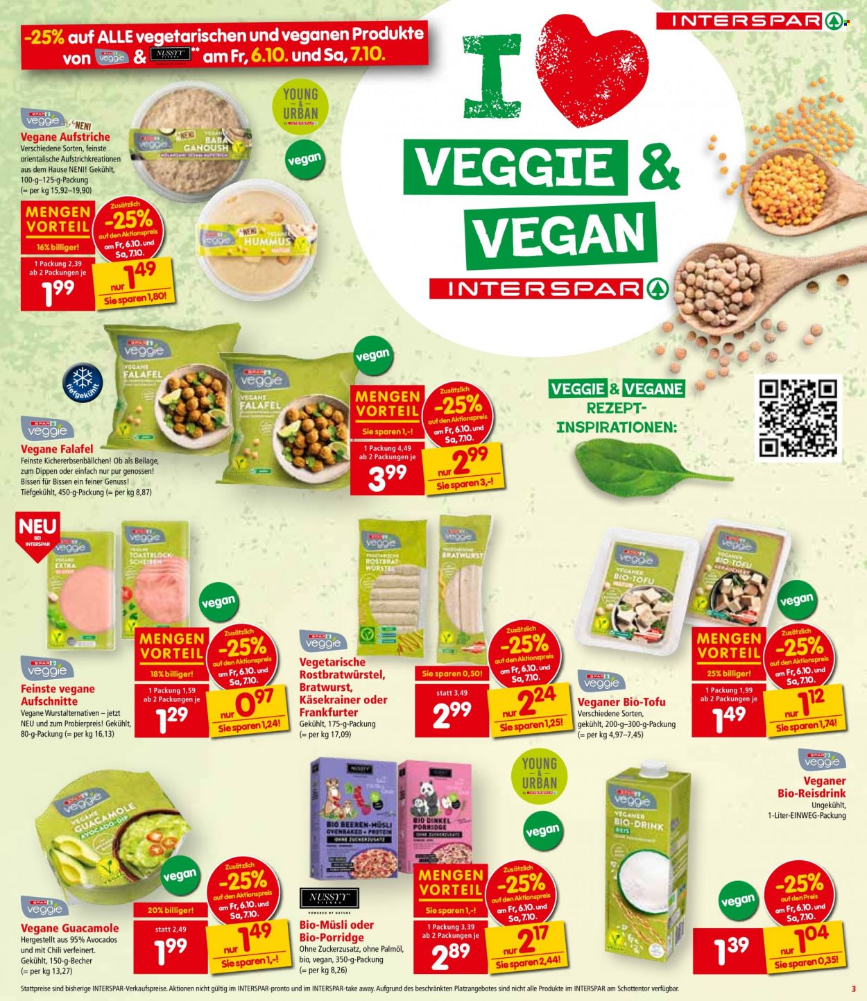 Angebote INTERSPAR - 5.10.2023 - 11.10.2023. Seite 3