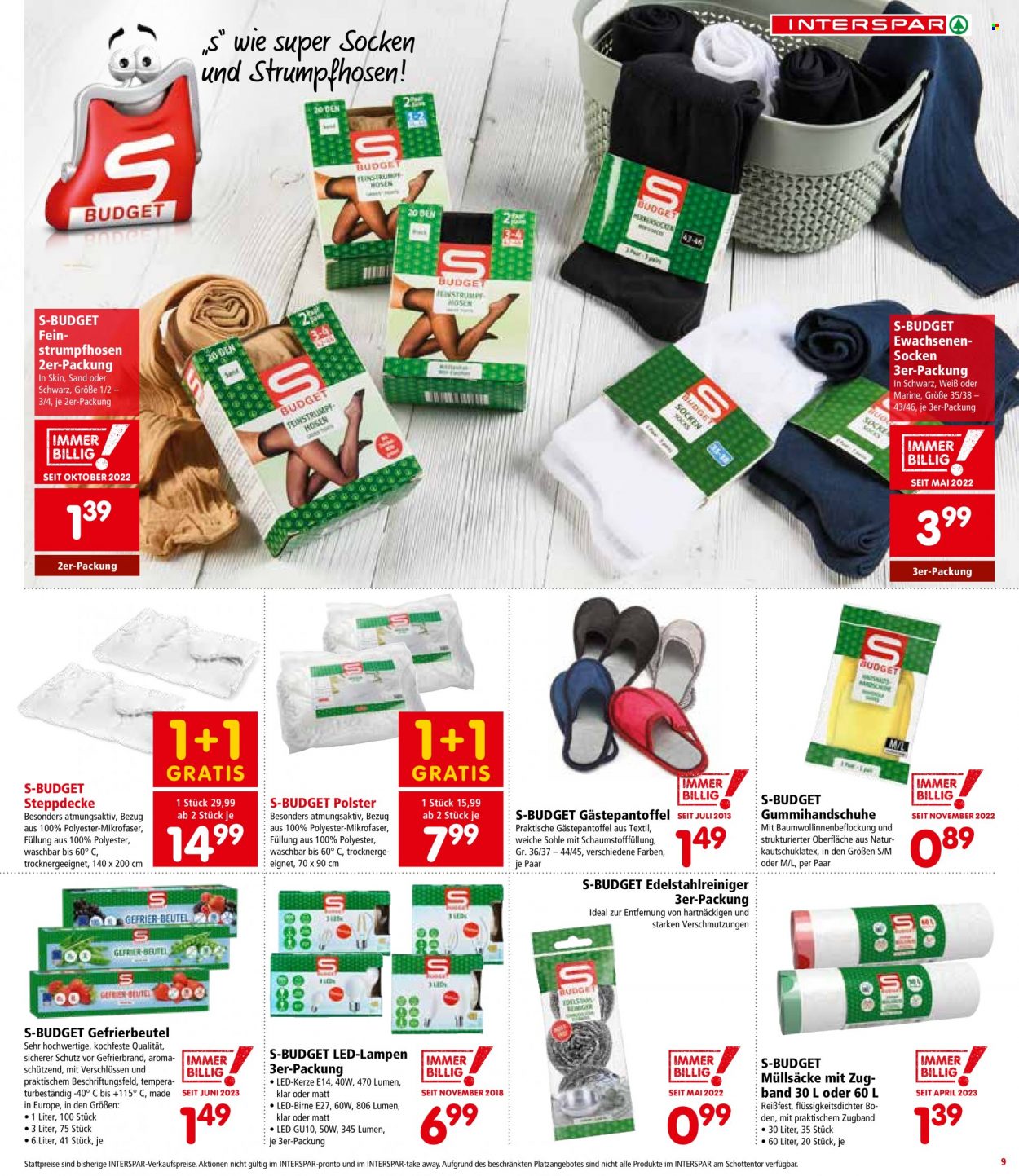 Angebote INTERSPAR - 5.10.2023 - 11.10.2023. Seite 9