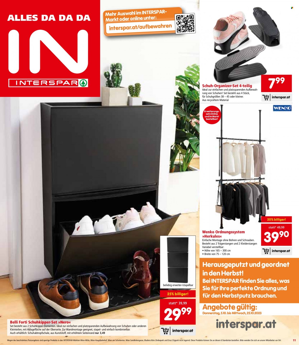 Angebote INTERSPAR - 5.10.2023 - 11.10.2023. Seite 11