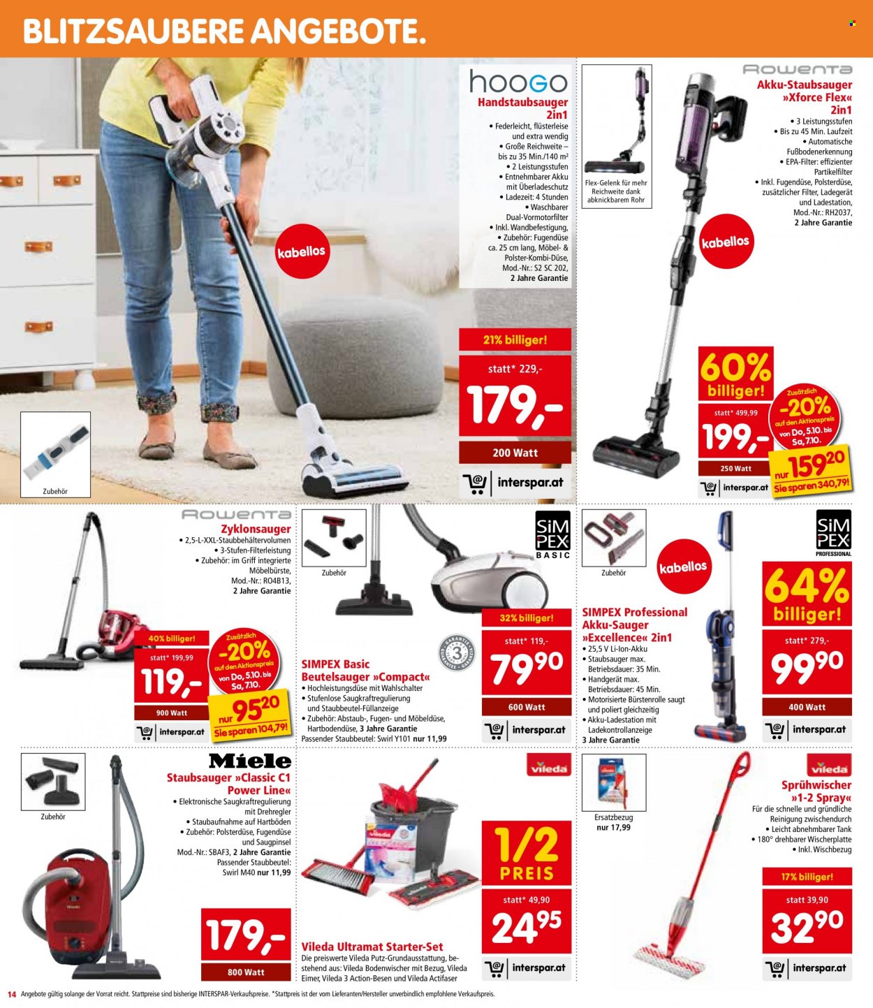 Angebote INTERSPAR - 5.10.2023 - 11.10.2023. Seite 14