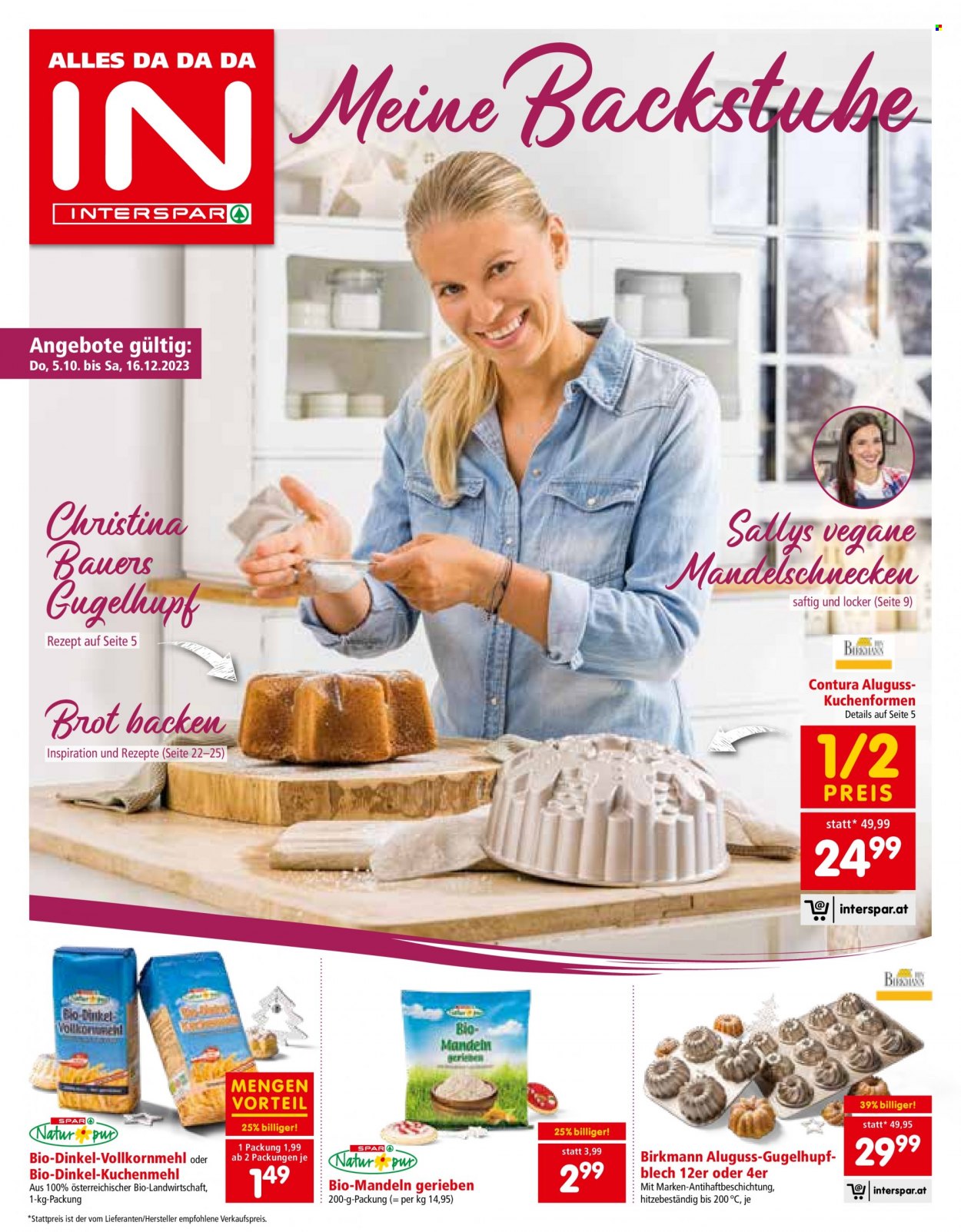 Angebote INTERSPAR - 5.10.2023 - 16.12.2023. Seite 1