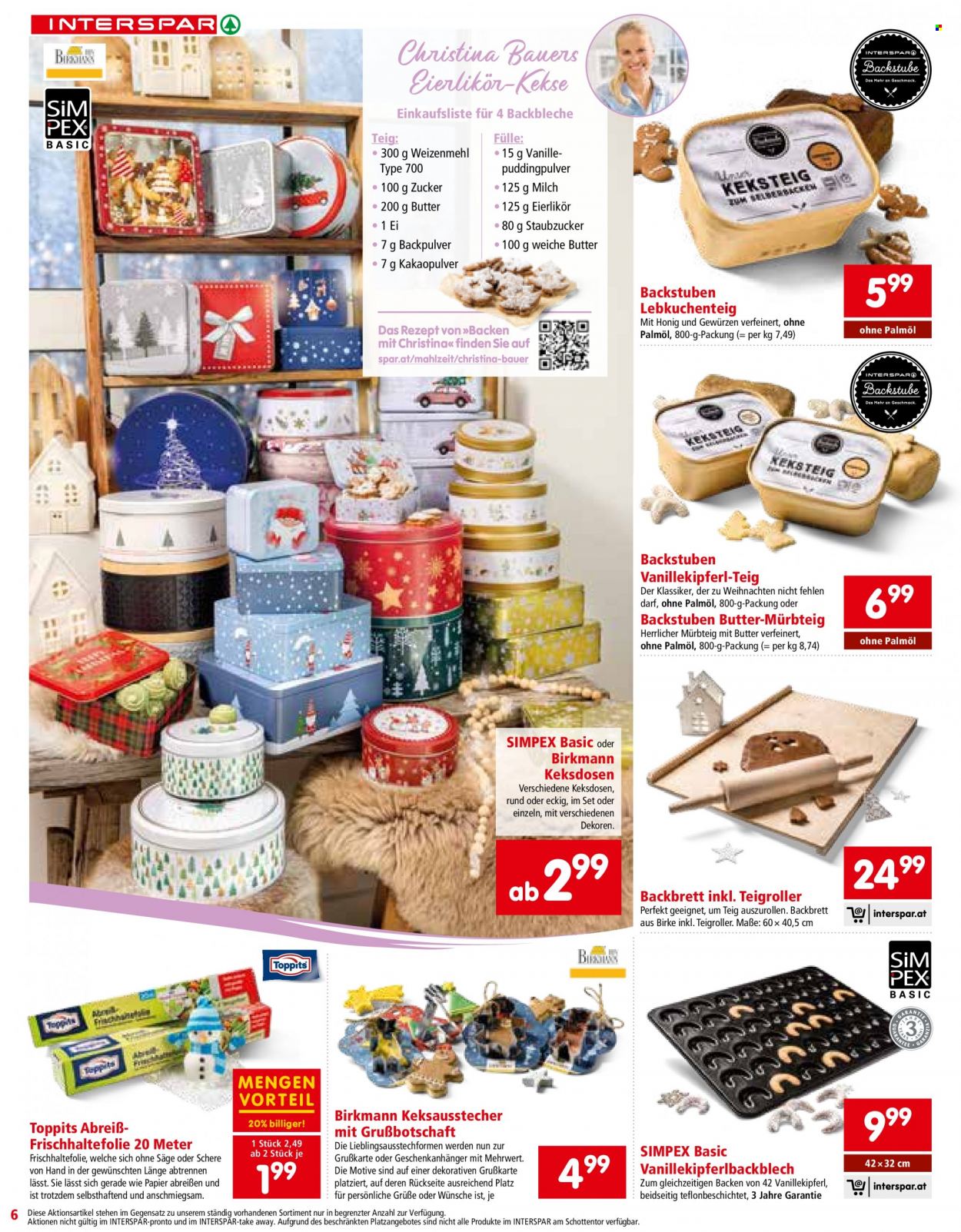 Angebote INTERSPAR - 5.10.2023 - 16.12.2023. Seite 6