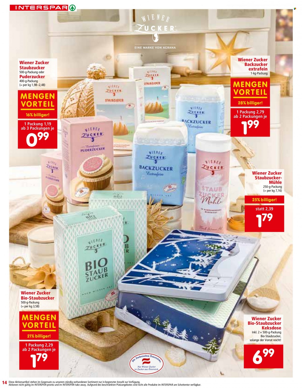 Angebote INTERSPAR - 5.10.2023 - 16.12.2023. Seite 14