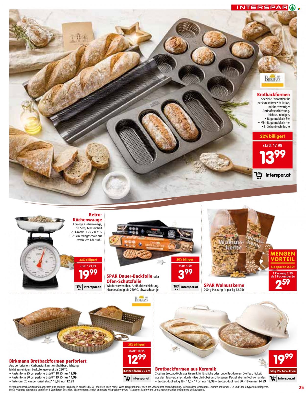 Angebote INTERSPAR - 5.10.2023 - 16.12.2023. Seite 25