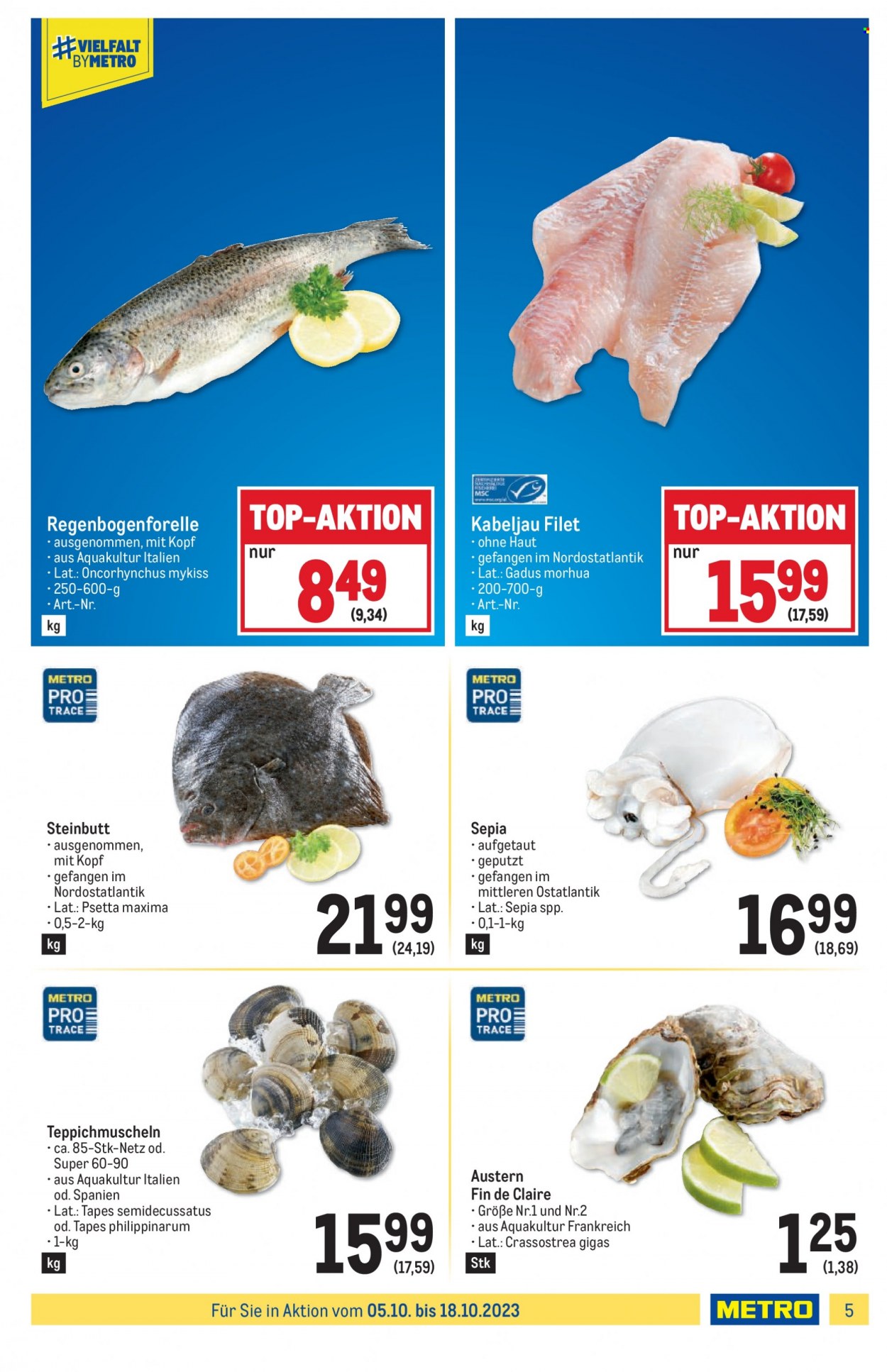 Angebote Metro - 5.10.2023 - 18.10.2023. Seite 5