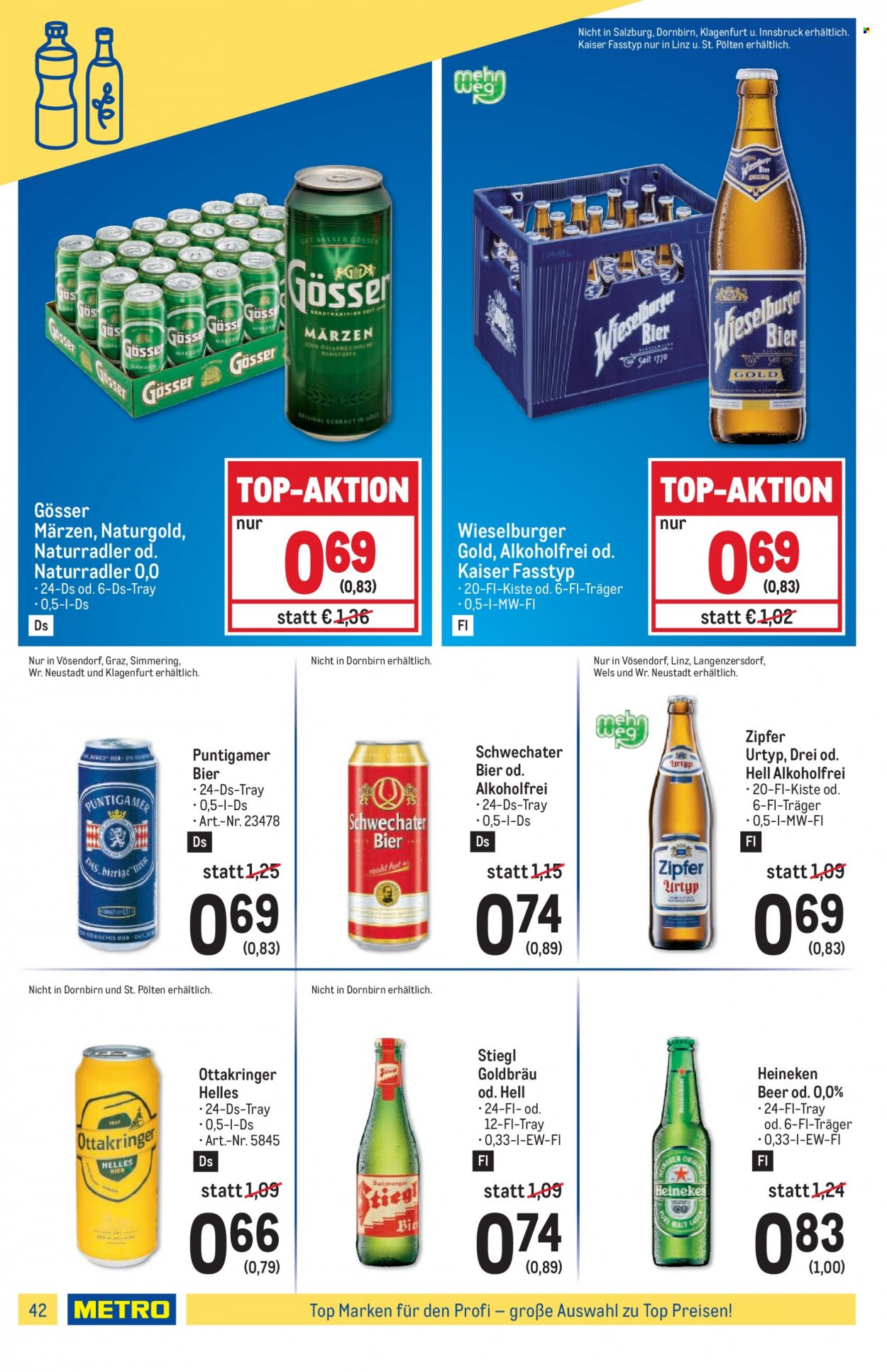 Angebote Metro - 5.10.2023 - 18.10.2023. Seite 42