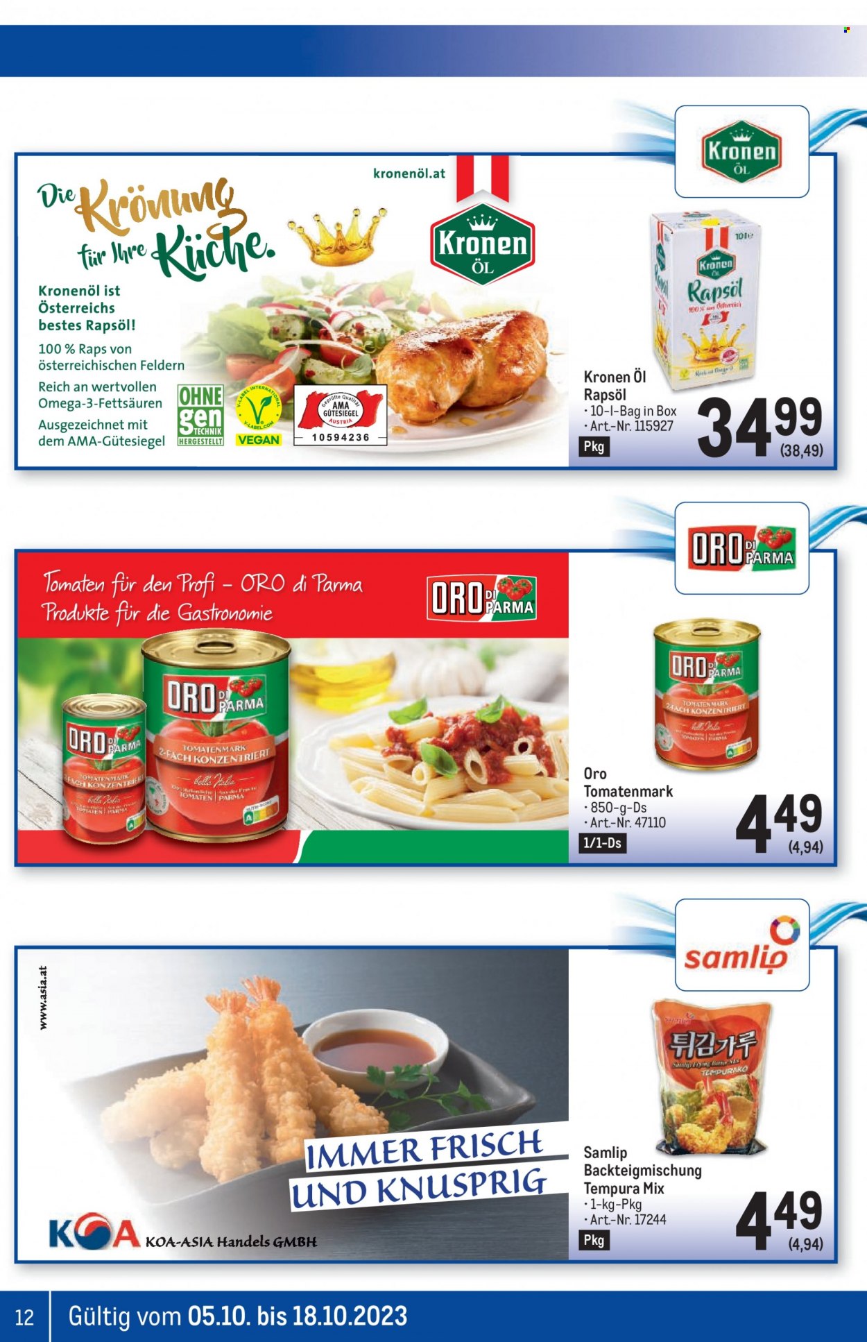 Angebote Metro - 5.10.2023 - 18.10.2023. Seite 12