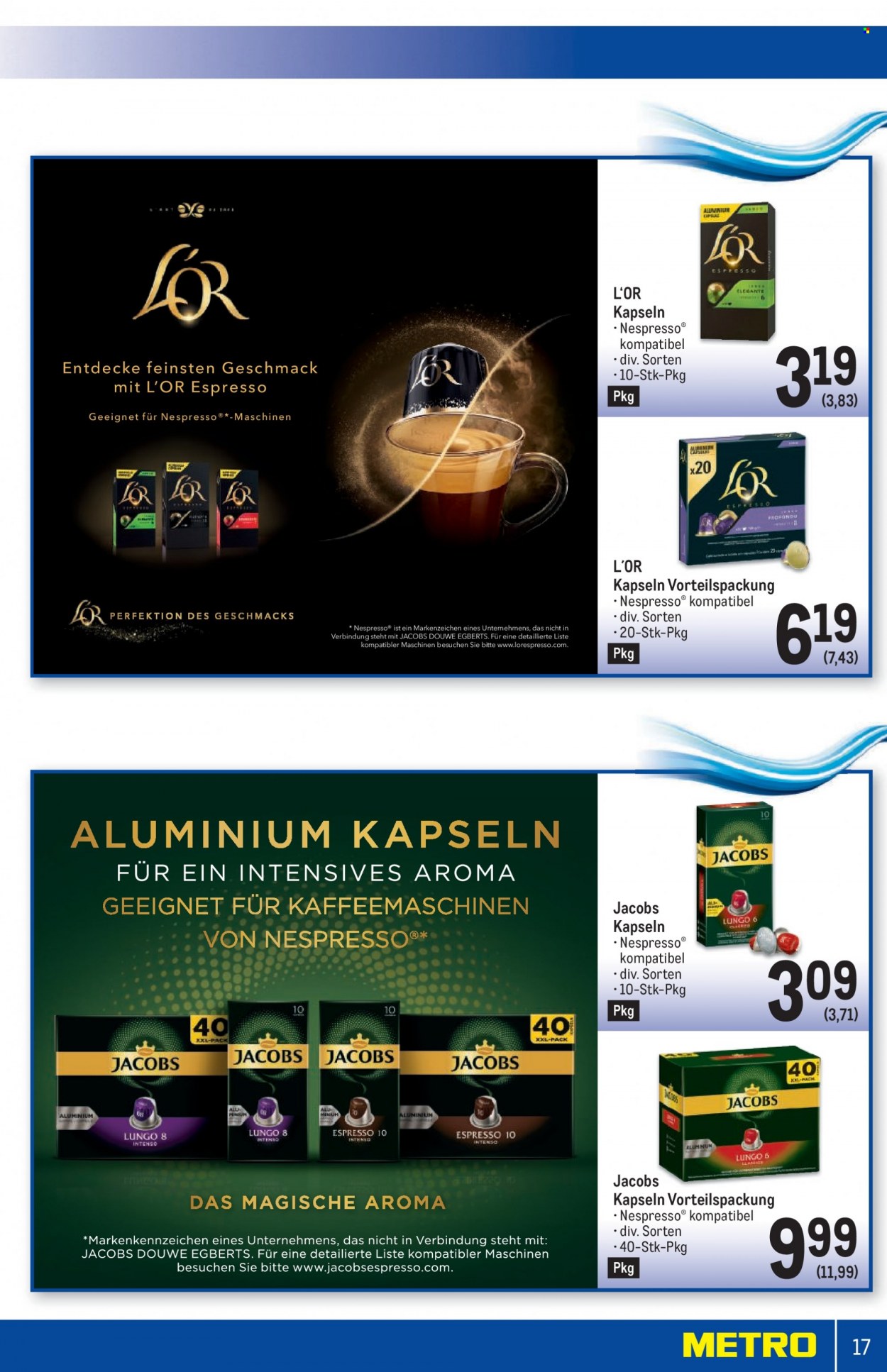 Angebote Metro - 5.10.2023 - 18.10.2023. Seite 17