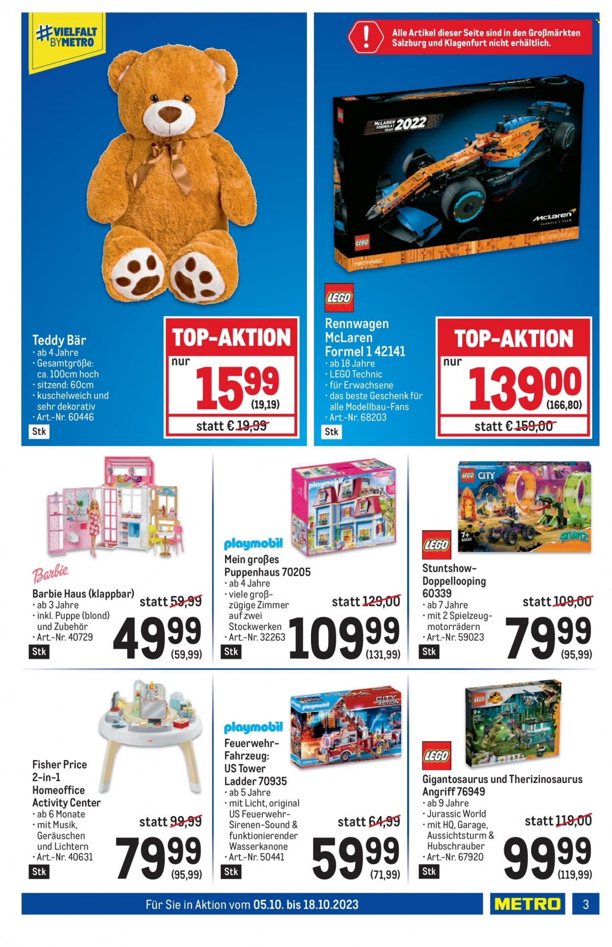 Angebote Metro - 5.10.2023 - 18.10.2023. Seite 3