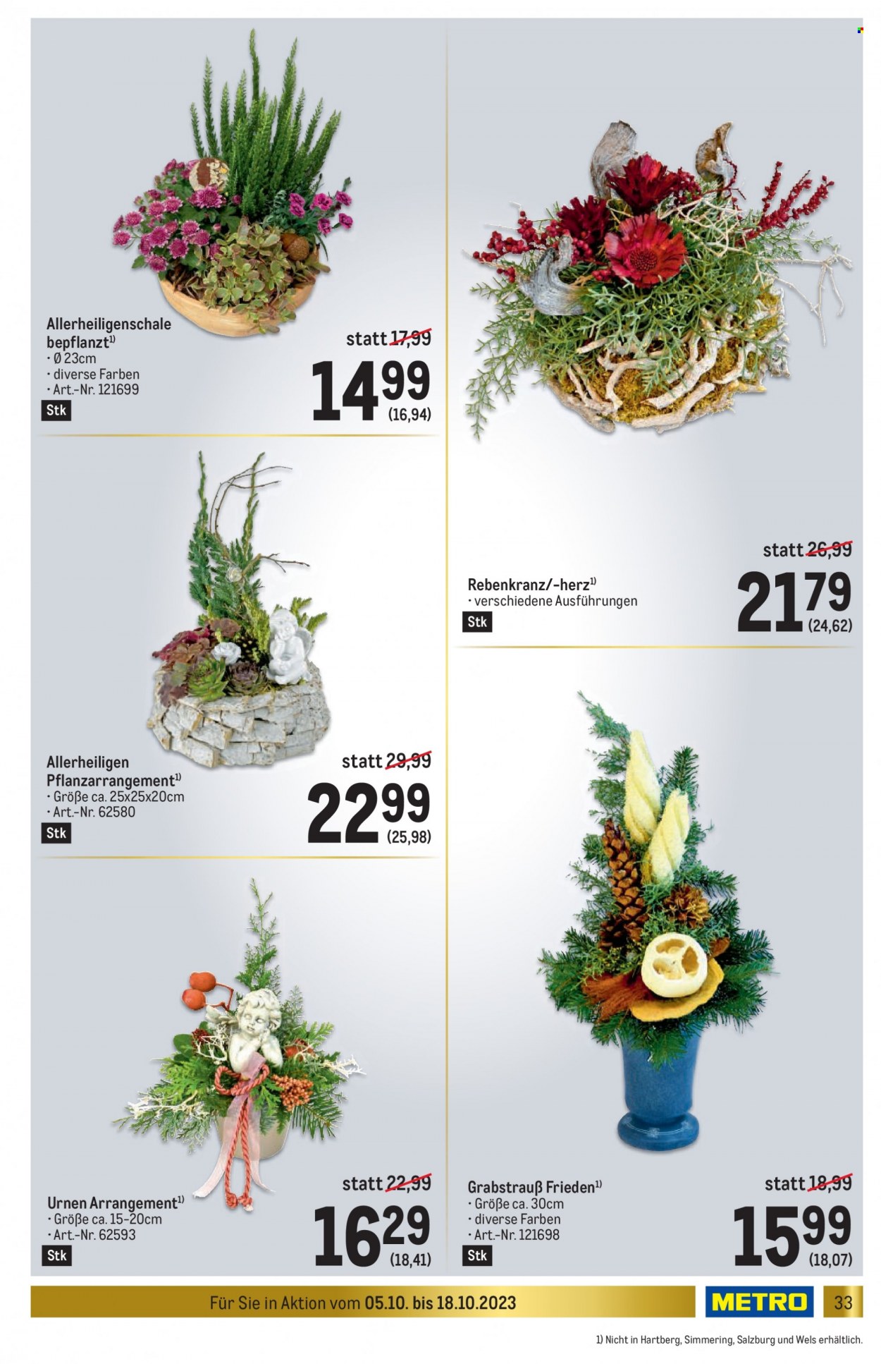 Angebote Metro - 5.10.2023 - 18.10.2023. Seite 33