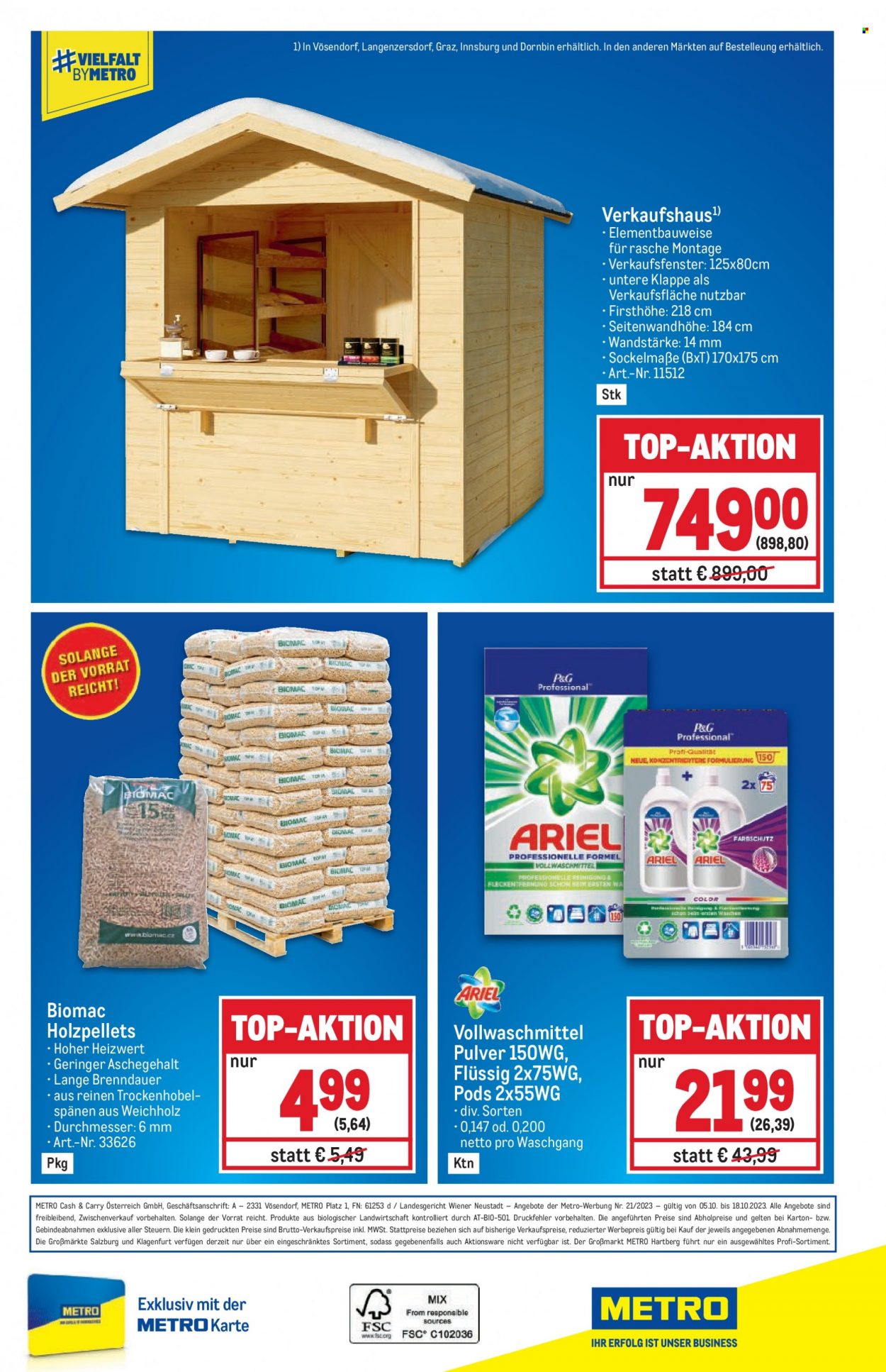 Angebote Metro - 5.10.2023 - 18.10.2023. Seite 40