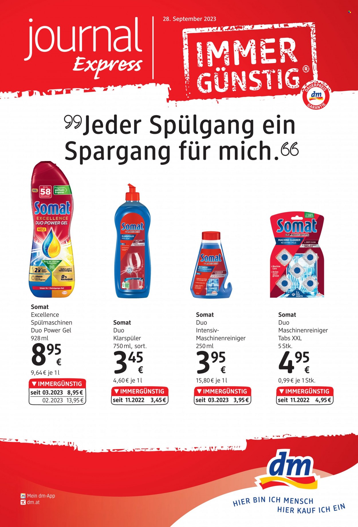 Angebote dm drogerie - 1.10.2023 - 31.10.2023. Seite 1