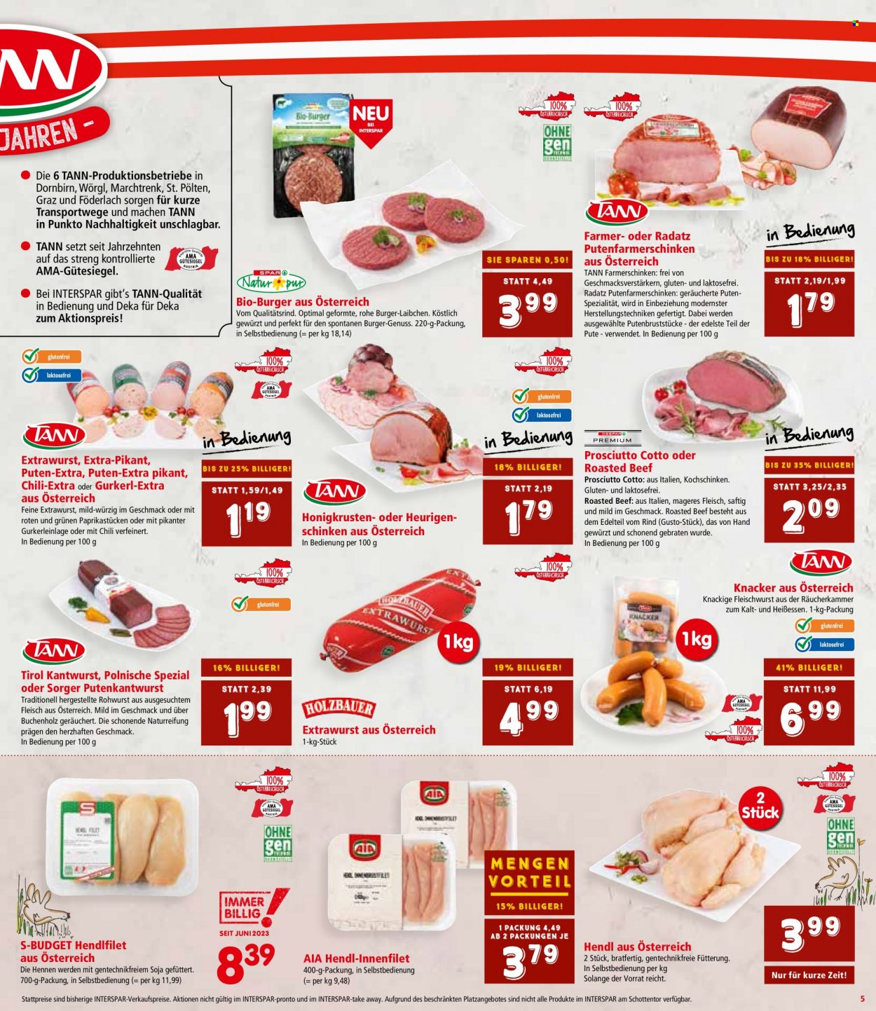 Angebote INTERSPAR - 12.10.2023 - 24.10.2023. Seite 5