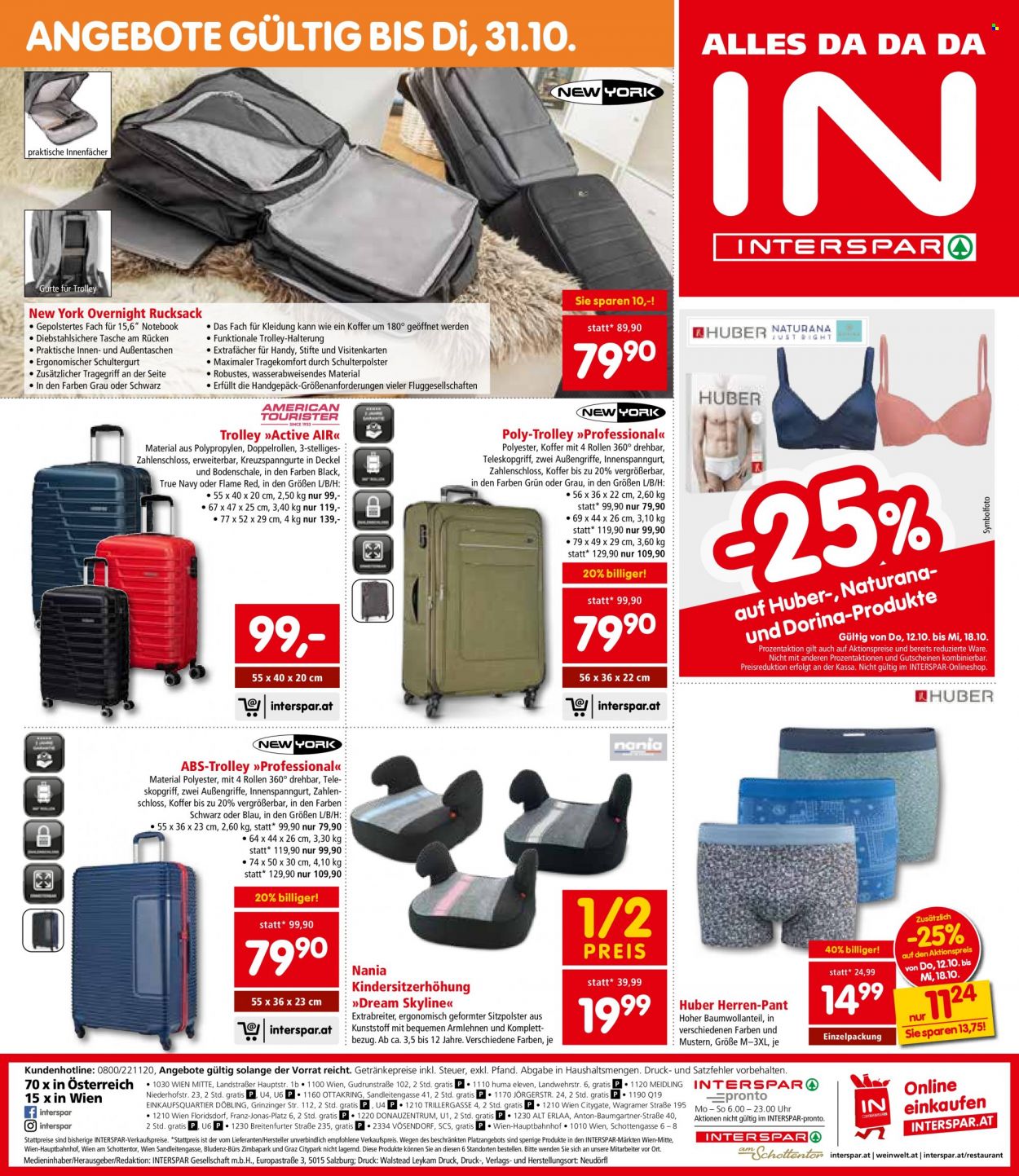 Angebote INTERSPAR - 12.10.2023 - 24.10.2023. Seite 20