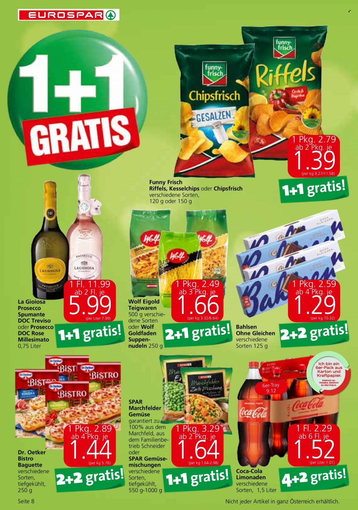 Angebote EUROSPAR - 12.10.2023 - 24.10.2023. Seite 8