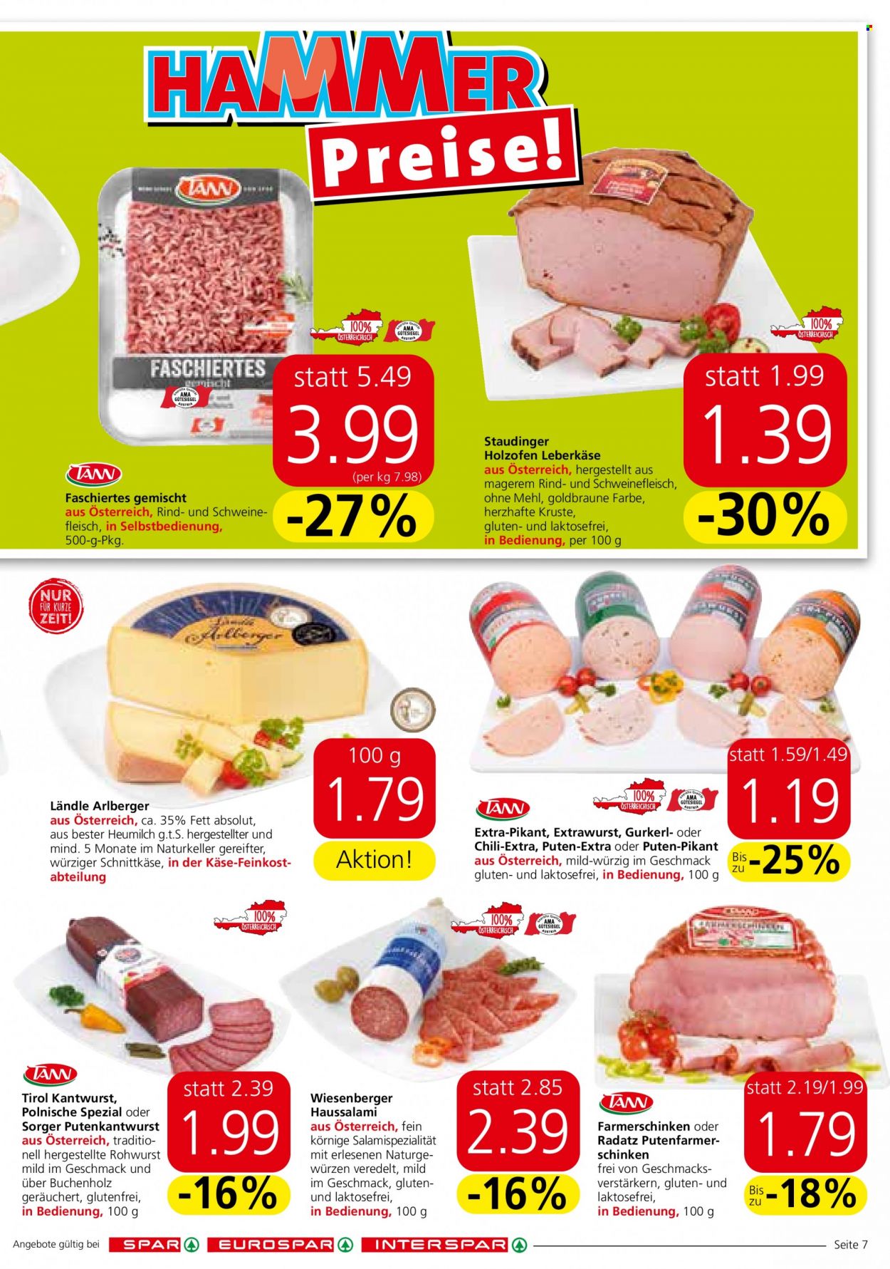 Angebote SPAR - 12.10.2023 - 24.10.2023. Seite 7