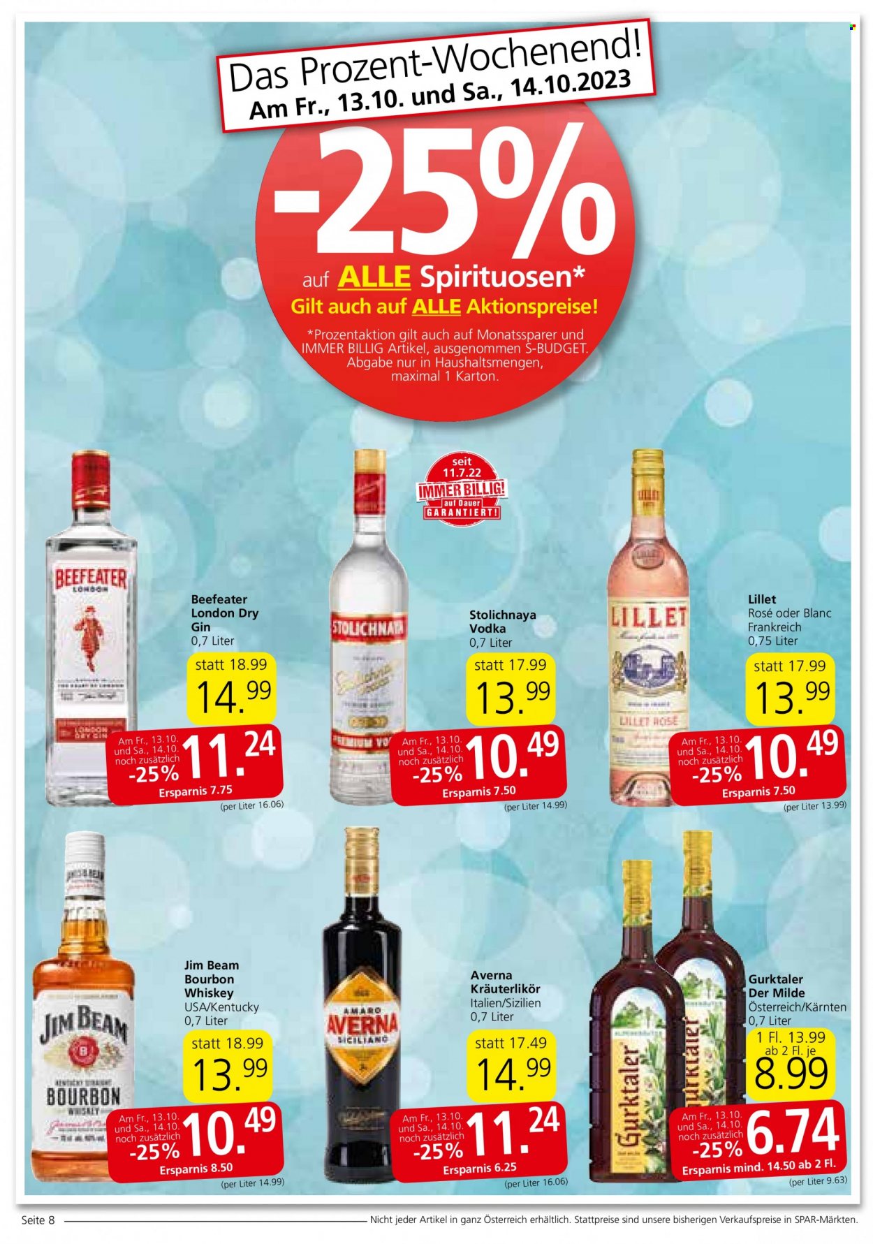Angebote SPAR - 12.10.2023 - 24.10.2023. Seite 8