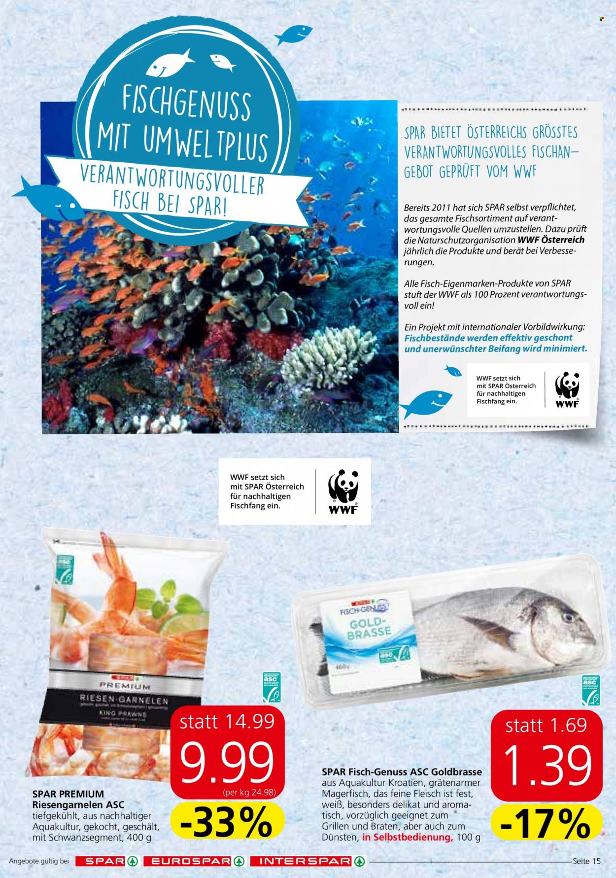 Angebote SPAR - 12.10.2023 - 24.10.2023. Seite 15