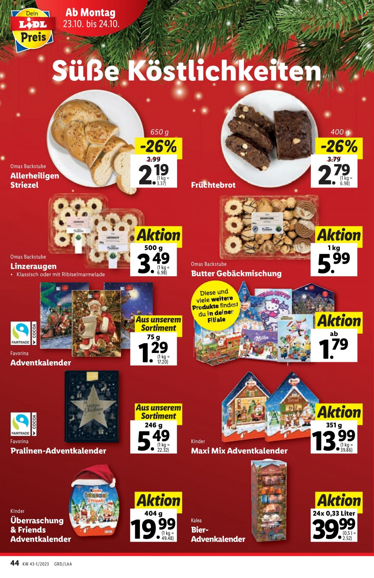 Angebote Lidl - 19.10.2023 - 25.10.2023. Seite 44