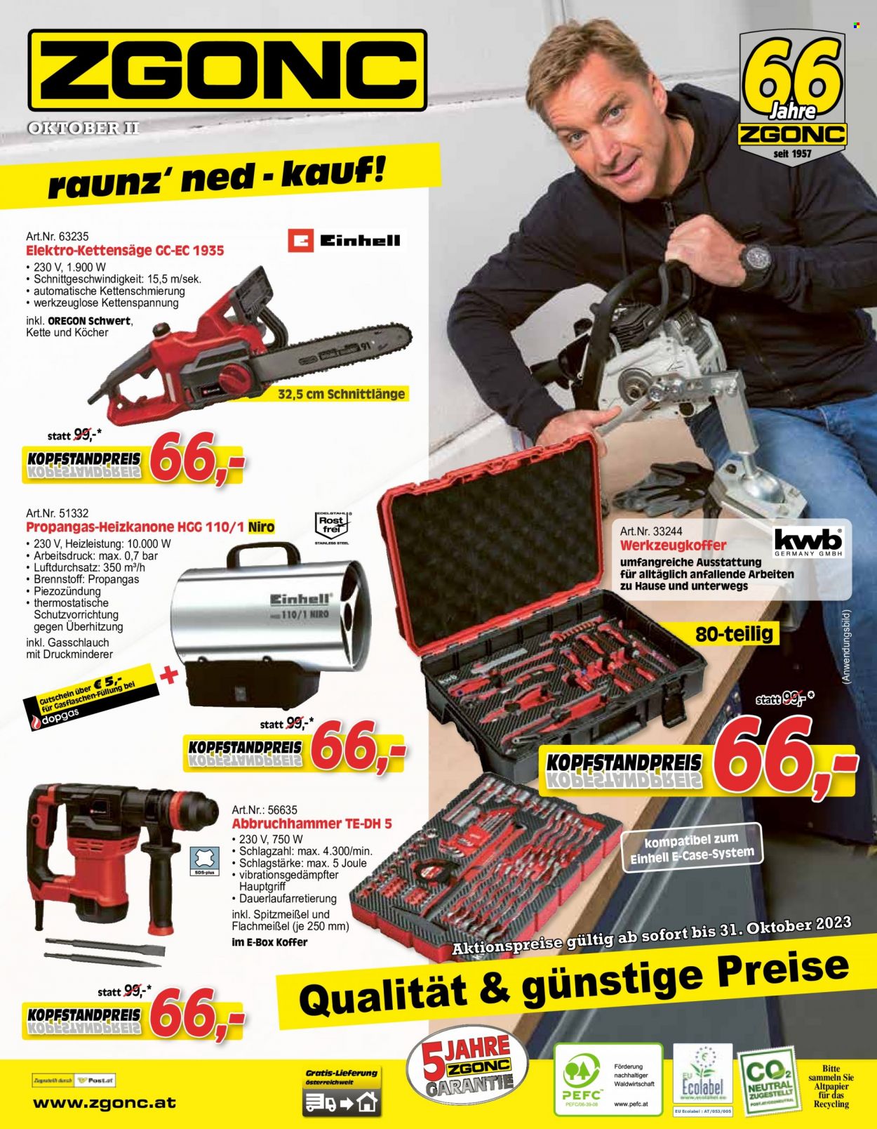 Angebote Zgonc - 1.10.2023 - 31.10.2023. Seite 1
