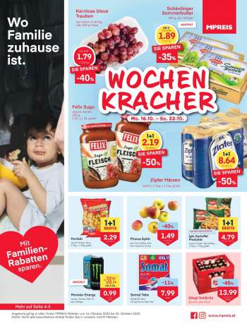 Angebote MPREIS - 16.10.2023 - 22.10.2023.