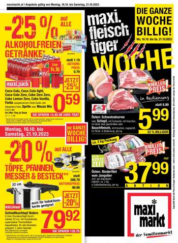 Angebote Maximarkt - 16.10.2023 - 21.10.2023.