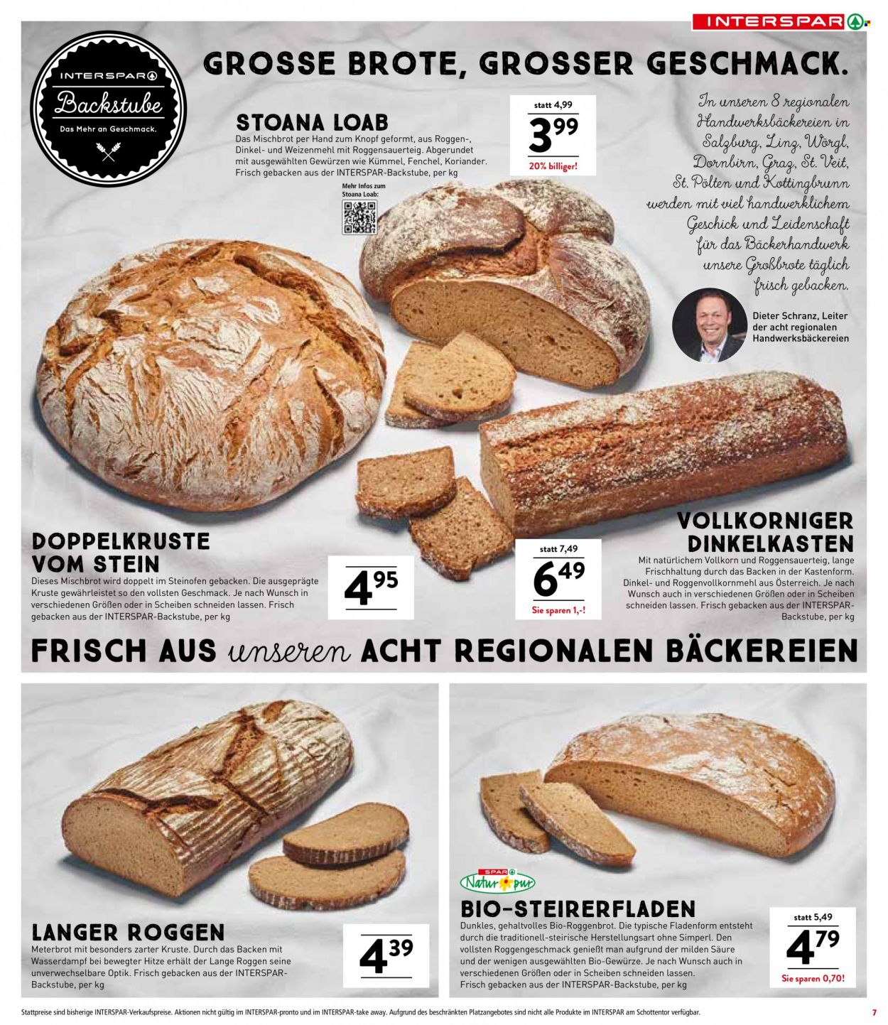 Angebote INTERSPAR - 19.10.2023 - 24.10.2023. Seite 7