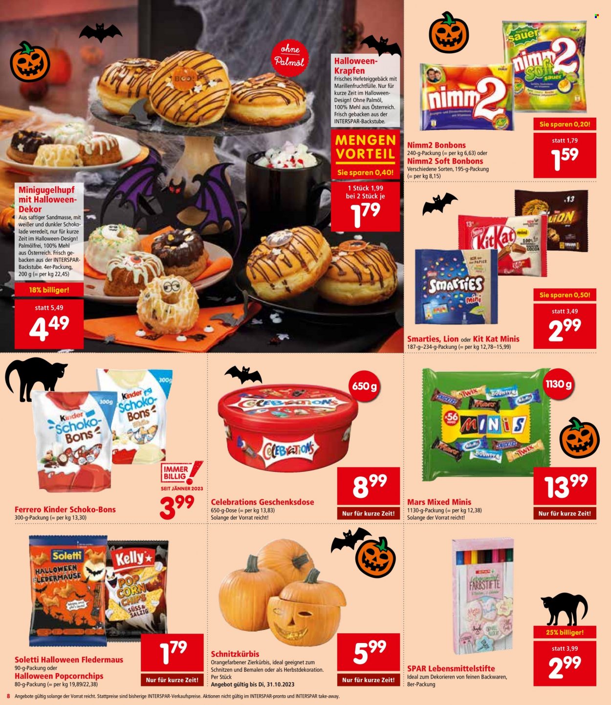 Angebote INTERSPAR - 19.10.2023 - 24.10.2023. Seite 8