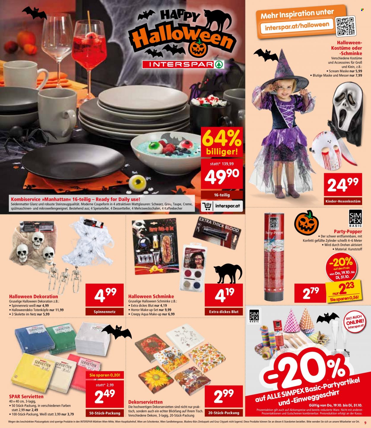 Angebote INTERSPAR - 19.10.2023 - 24.10.2023. Seite 9
