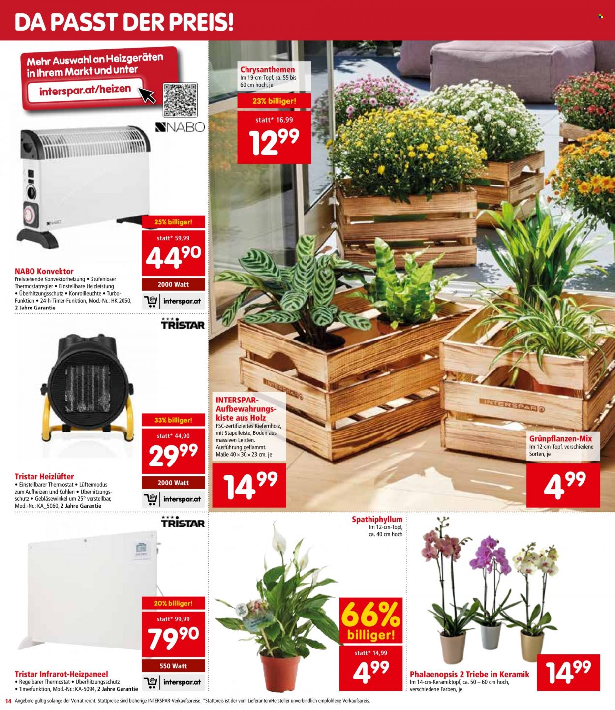 Angebote INTERSPAR - 19.10.2023 - 24.10.2023. Seite 14