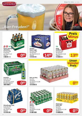 thumbnail - Ottakringer Helles Bier 0,5 Liter 24 Dosen per Karton € 17,28 247912