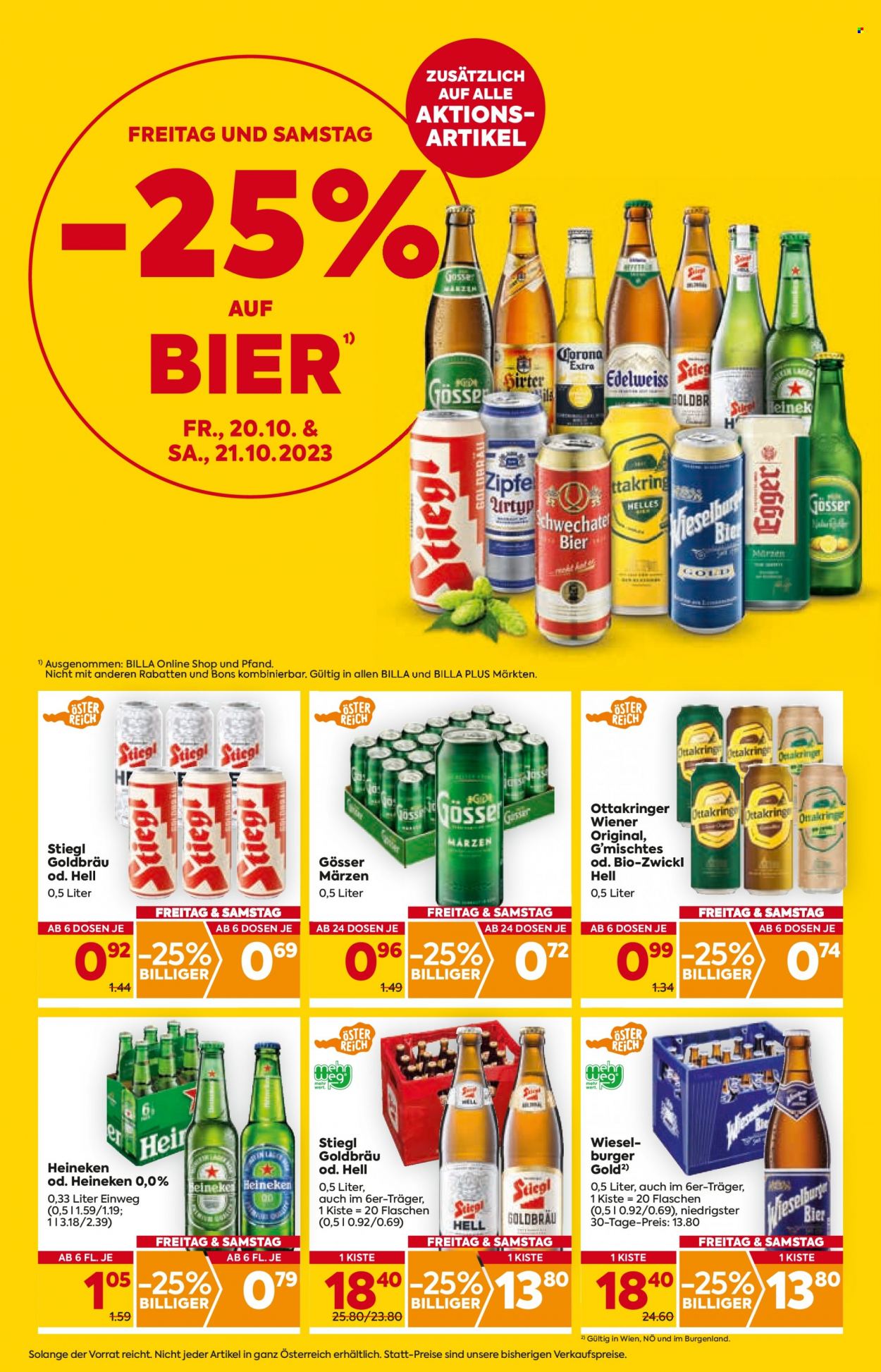 Angebote Billa - 19.10.2023 - 24.10.2023. Seite 2