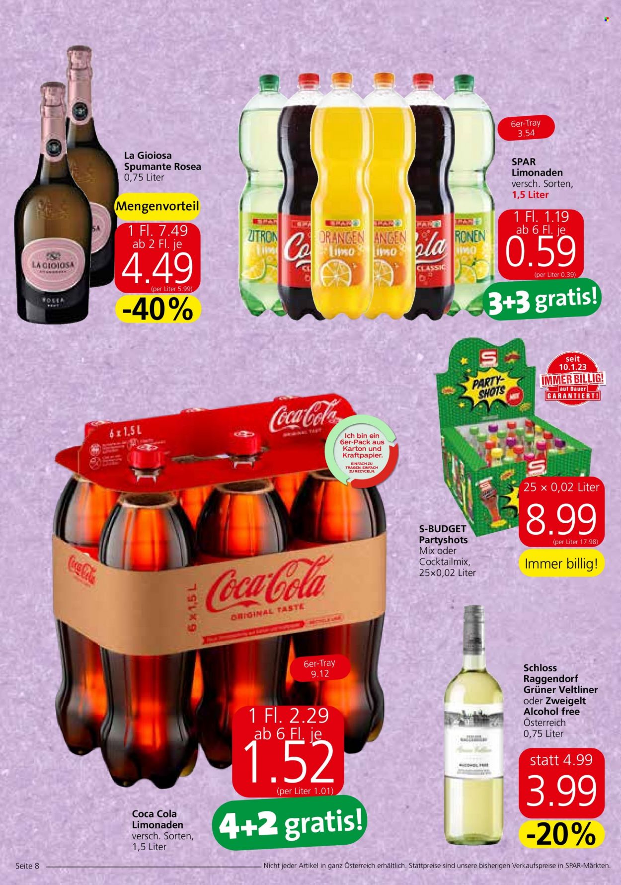 Angebote SPAR - 19.10.2023 - 24.10.2023. Seite 8