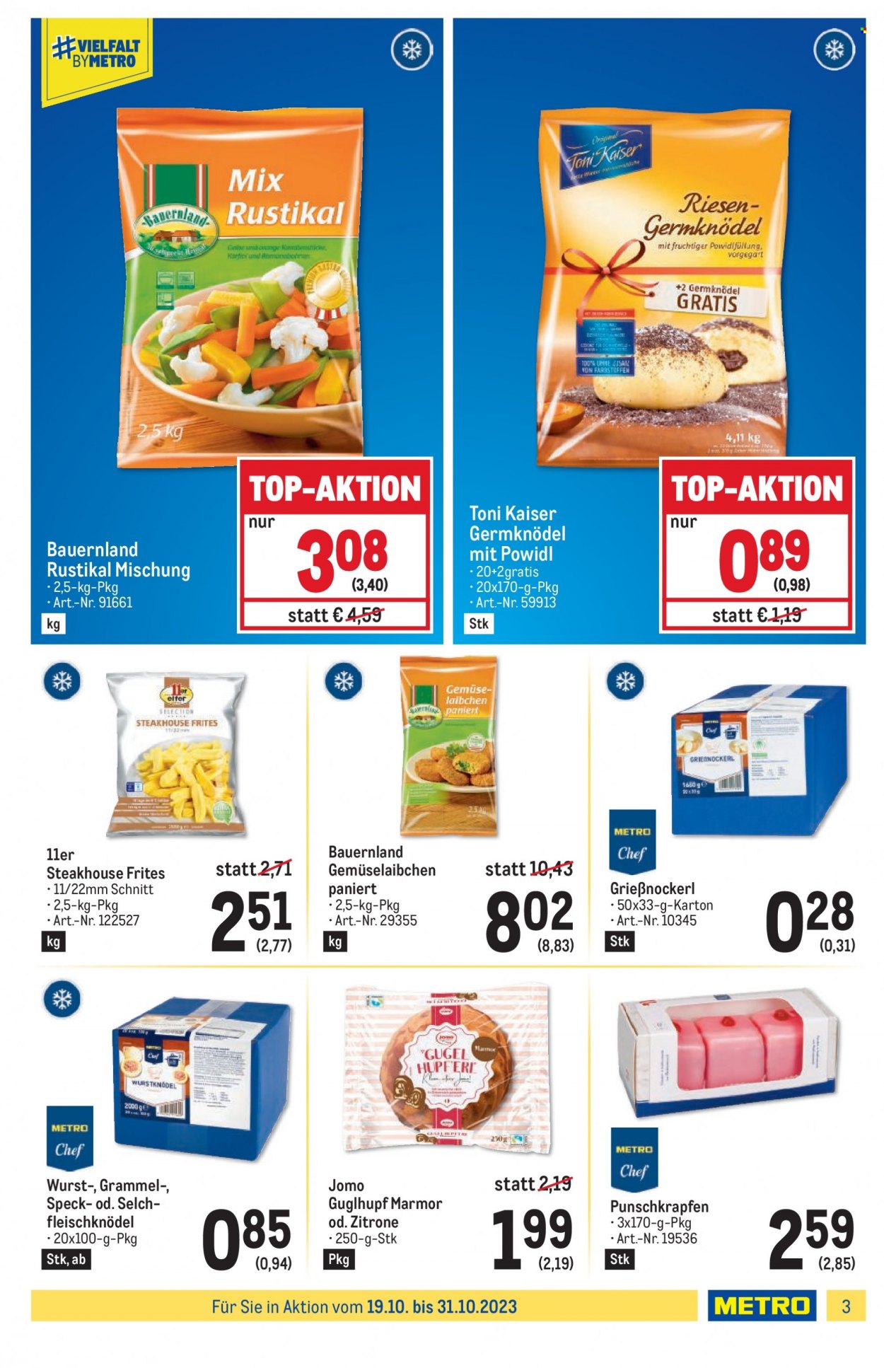 Angebote Metro - 19.10.2023 - 31.10.2023. Seite 3