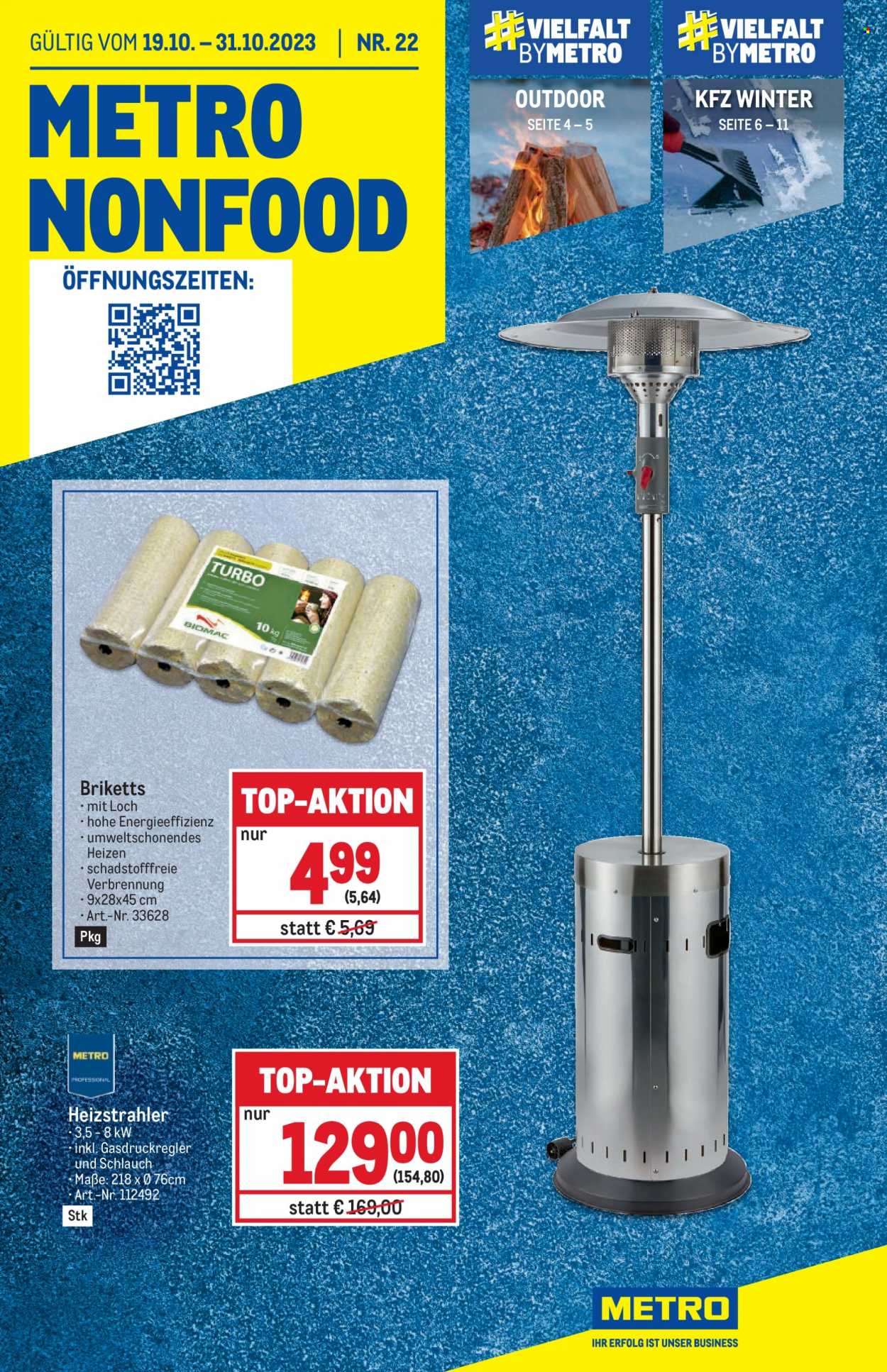 Angebote Metro - 19.10.2023 - 31.10.2023. Seite 1