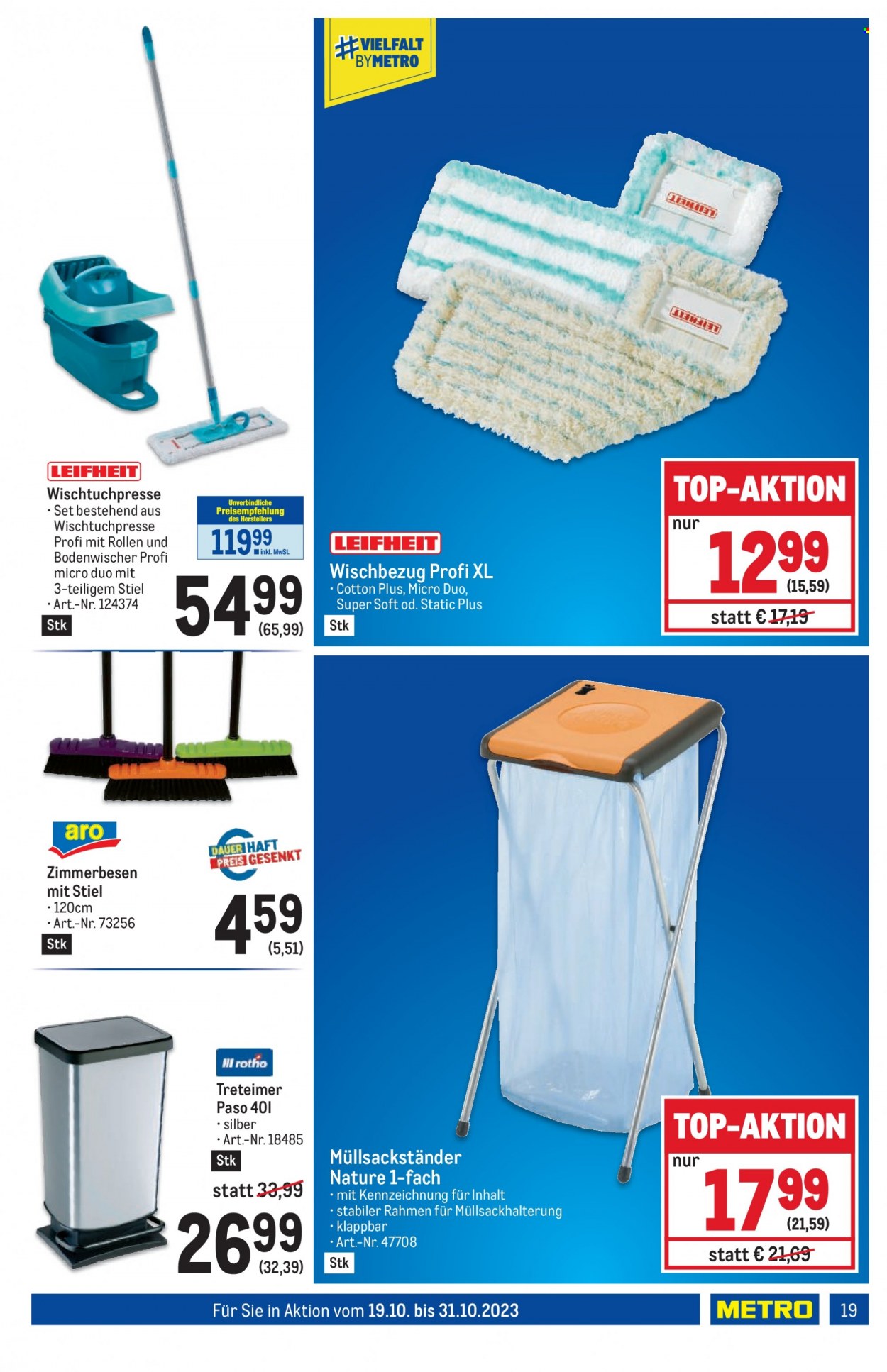Angebote Metro - 19.10.2023 - 31.10.2023. Seite 19
