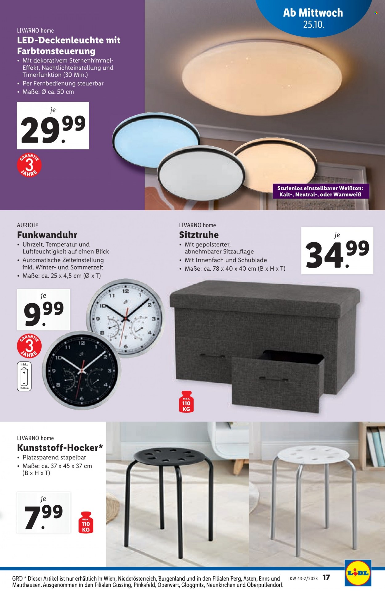 Angebote Lidl - 25.10.2023 - 31.10.2023. Seite 17