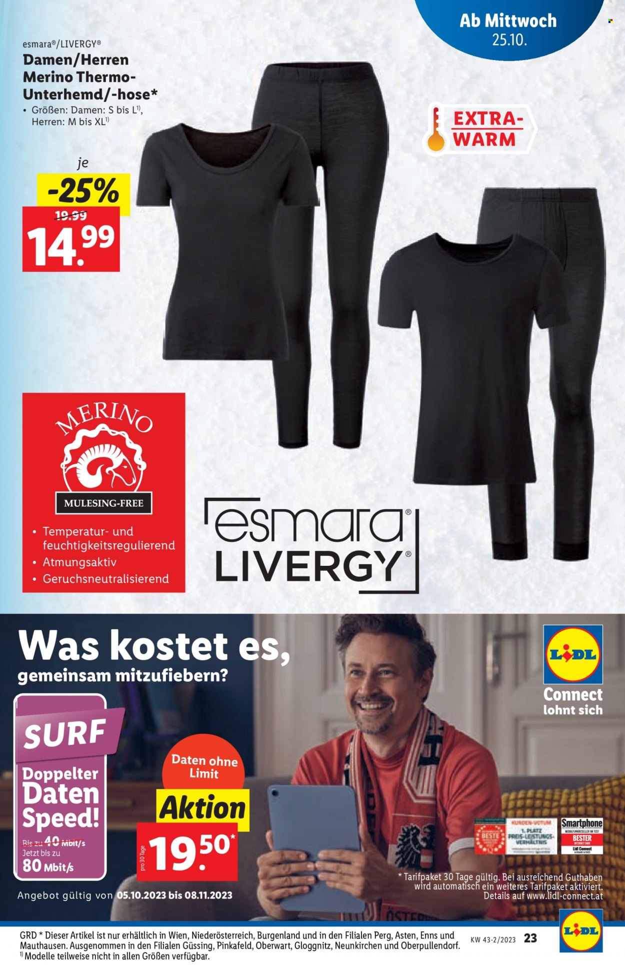 Angebote Lidl - 25.10.2023 - 31.10.2023. Seite 23
