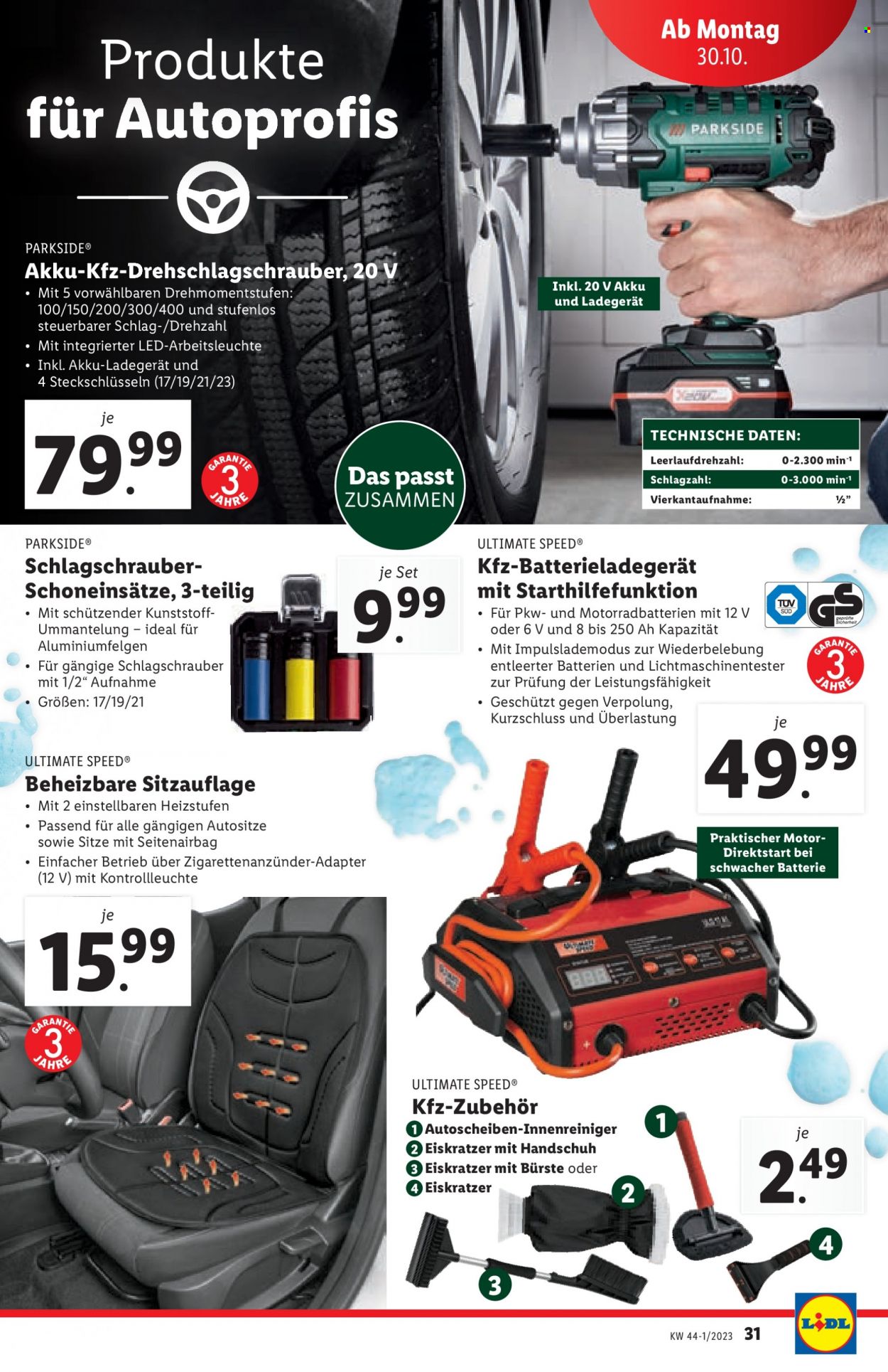 Angebote Lidl - 25.10.2023 - 31.10.2023. Seite 31
